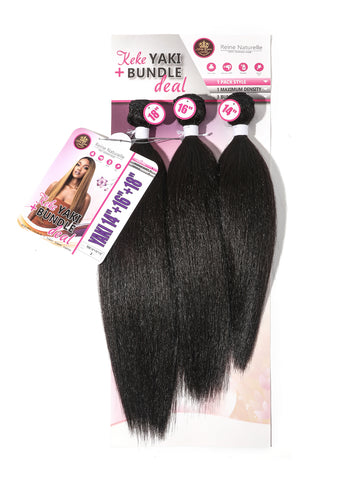 Keke Yaki Bundle 14" 16" 18"