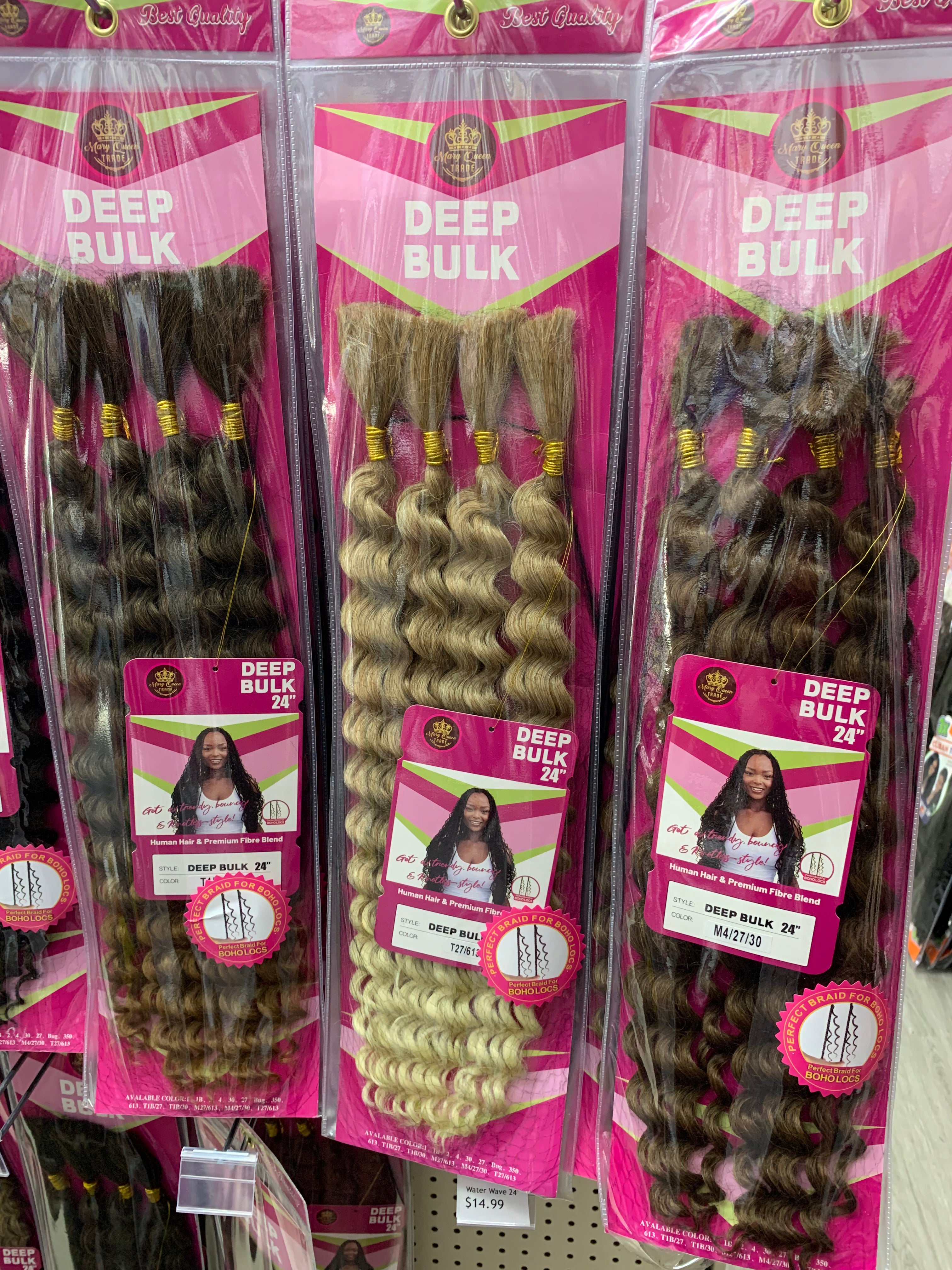Deep Bulk 24" - Braiding Hair Wholesale | Mary Queen Trade