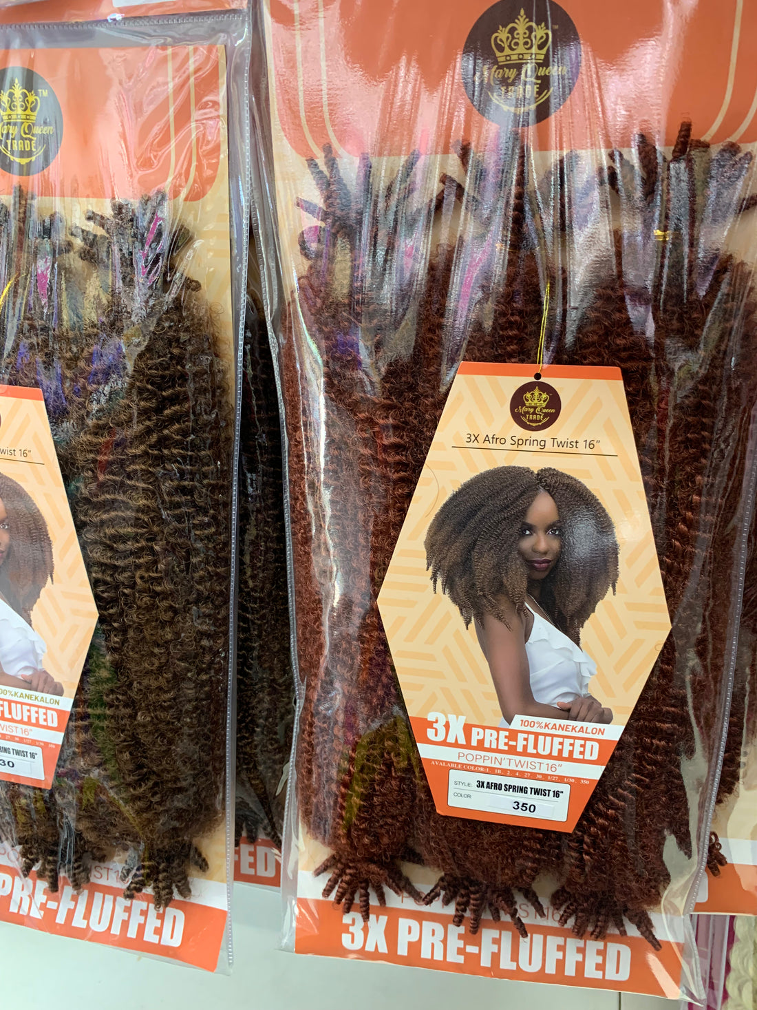 Afro Spring Twist 16" Box Deal