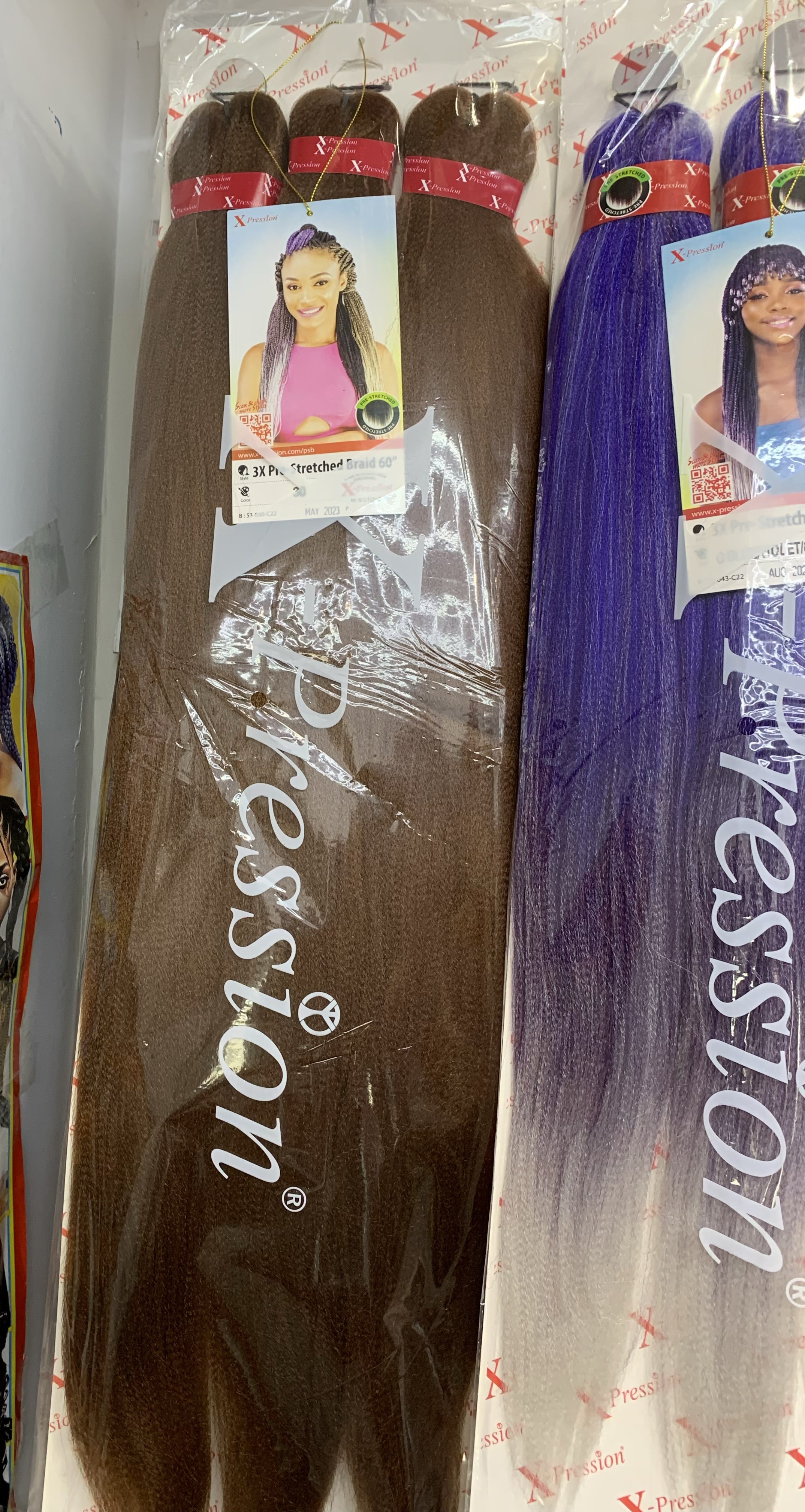 3X Pre-Stretched Braid 60" -  Wholesale