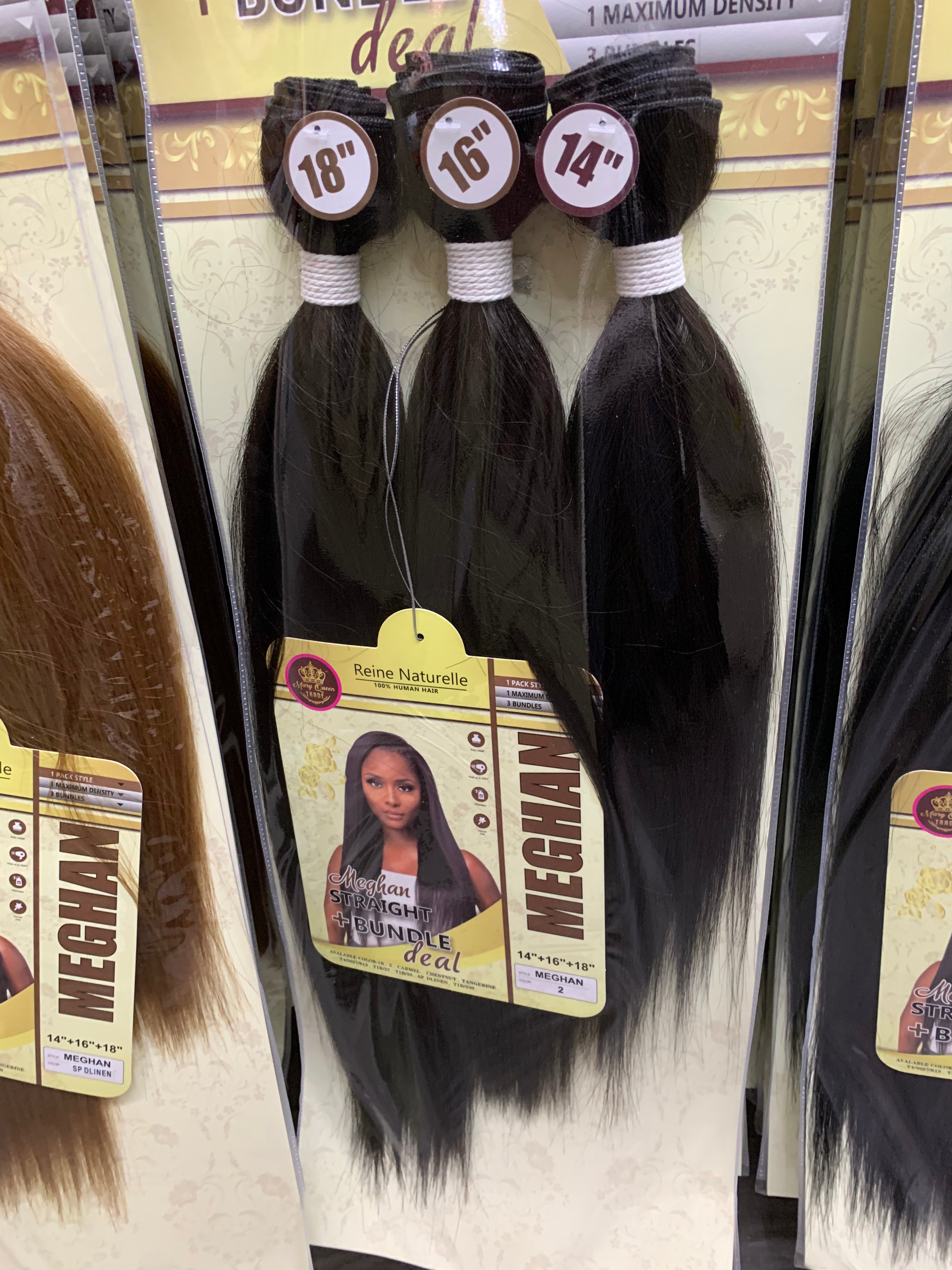 Straight Meghan 14" 16" 18" - Box Deal