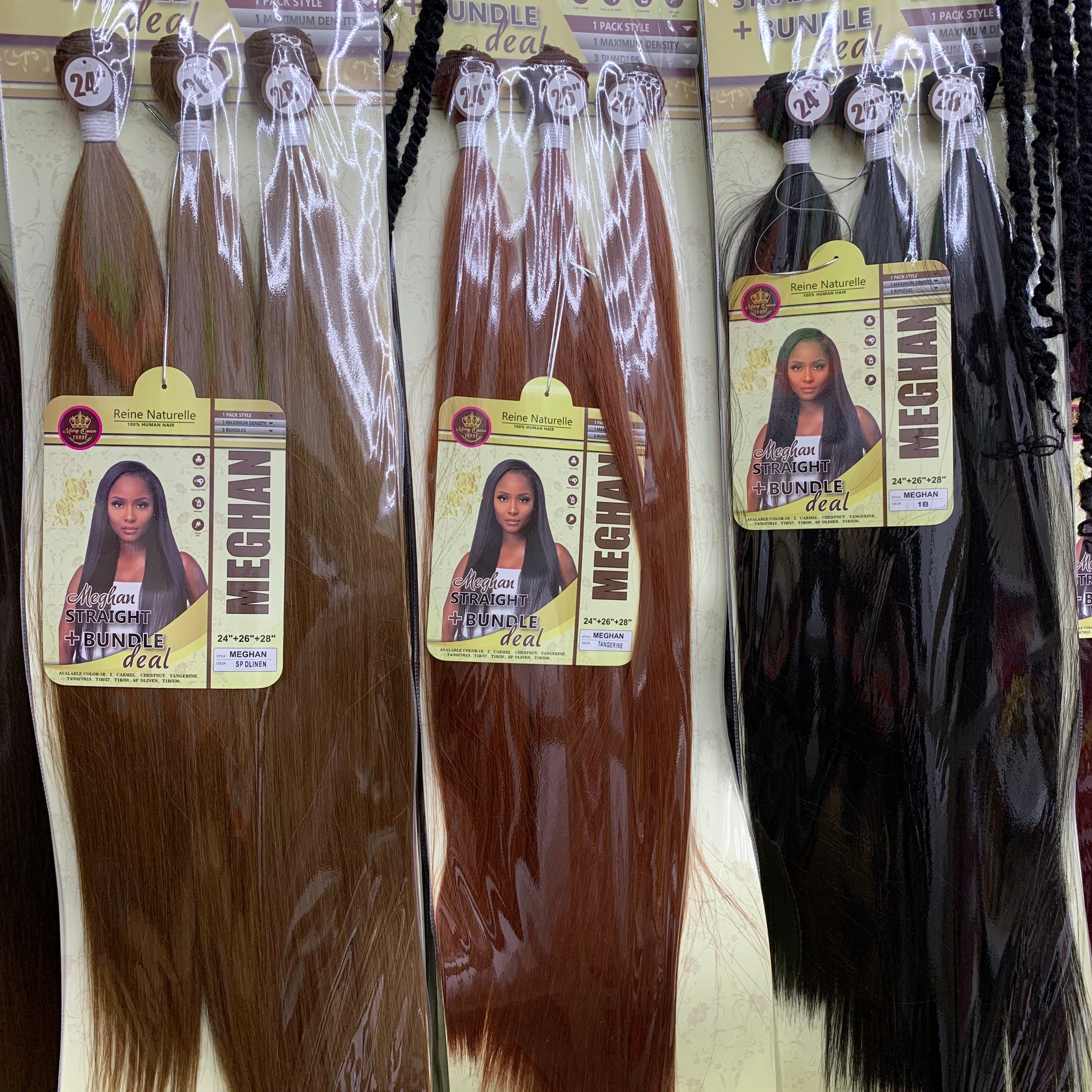 Straight Meghan 24" 26" 28" - Box Deal