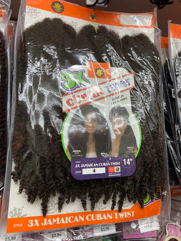 3x Jamaican Cuban Twist 14" - Box Deal