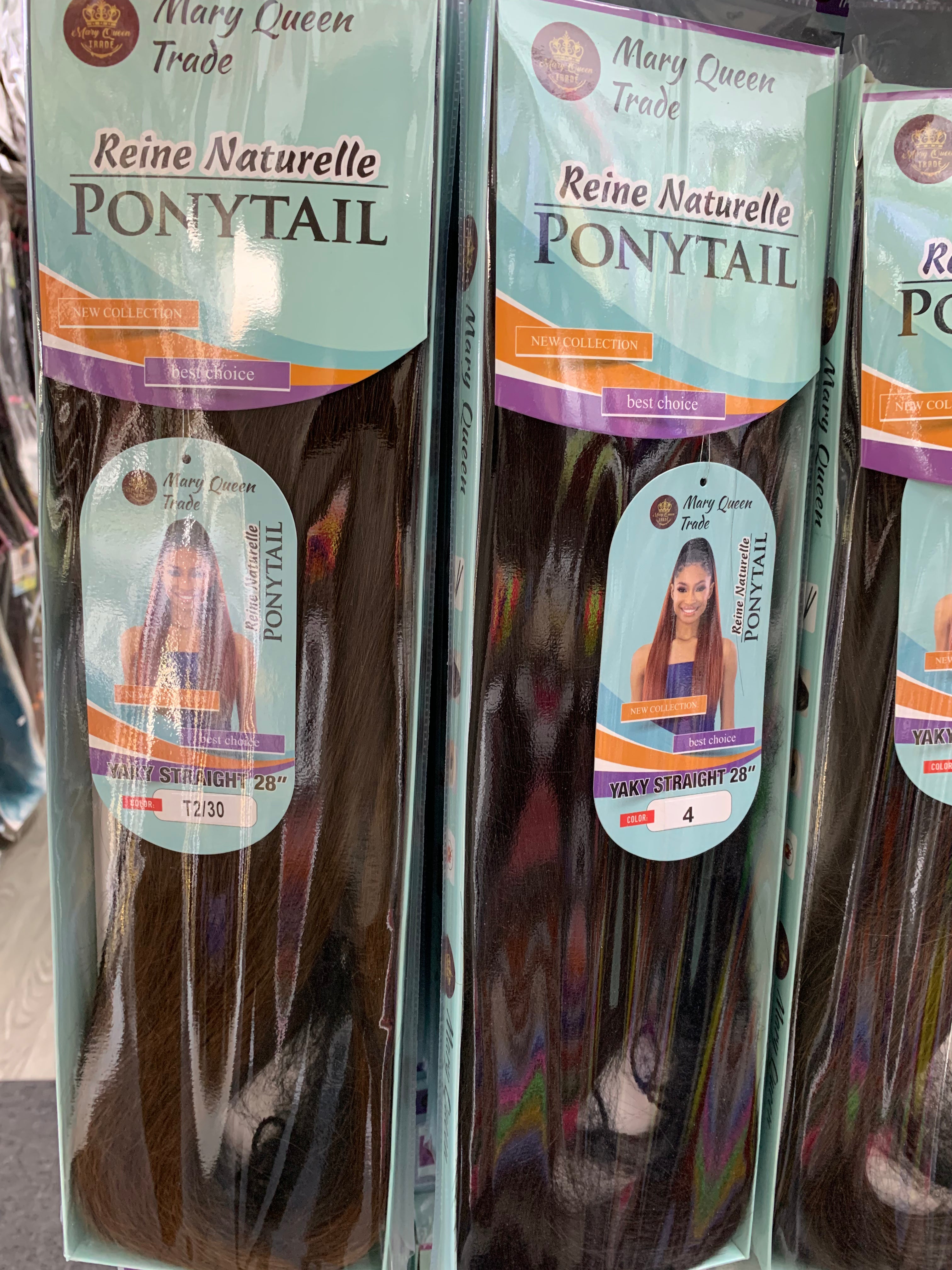 Ponytails Yaki Straight 28" - Box Deal