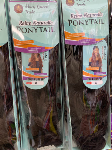 Ponytails Loose Curl 28" - Box Deal