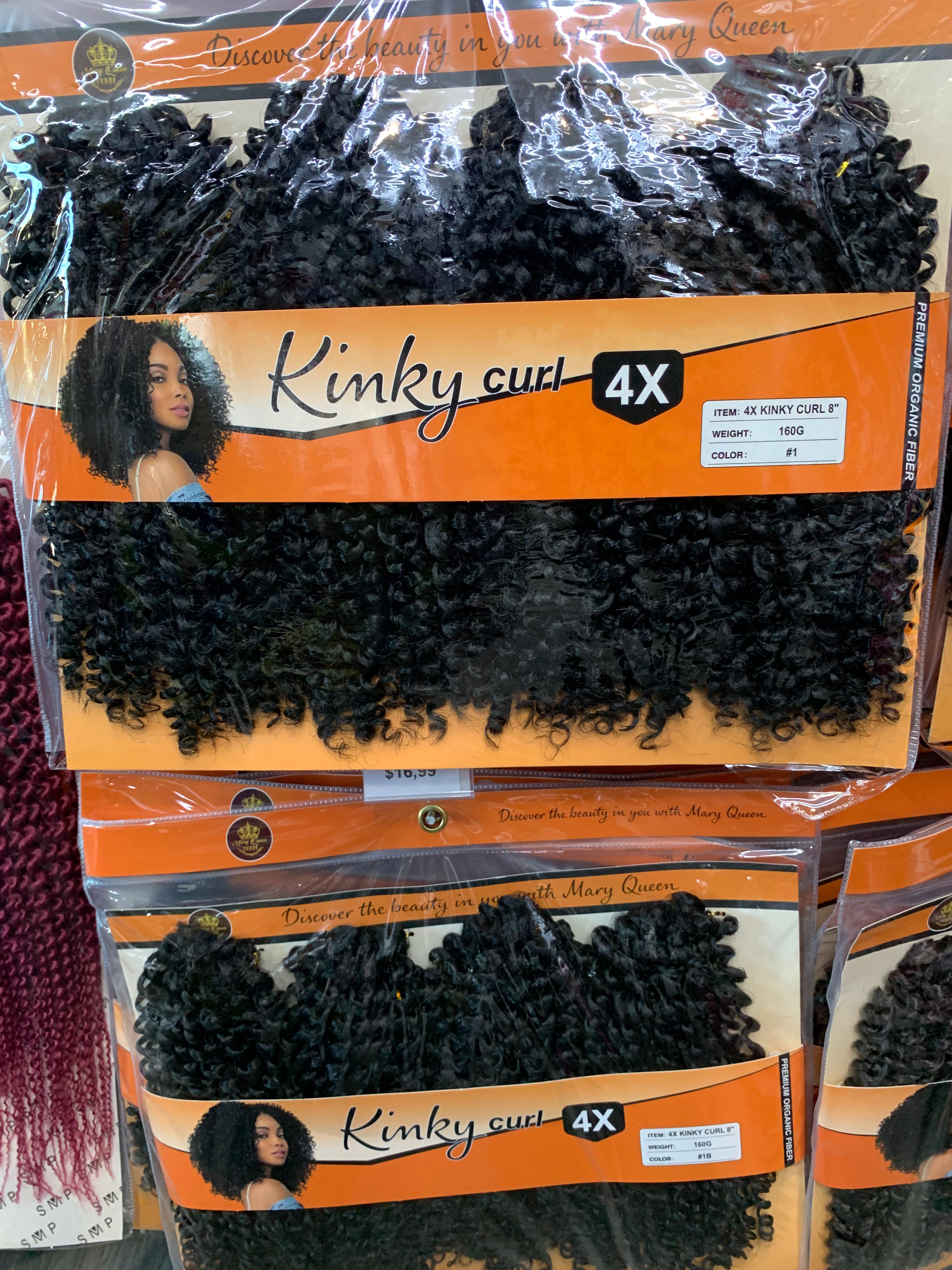 4x Kinky Curl - Box Deal