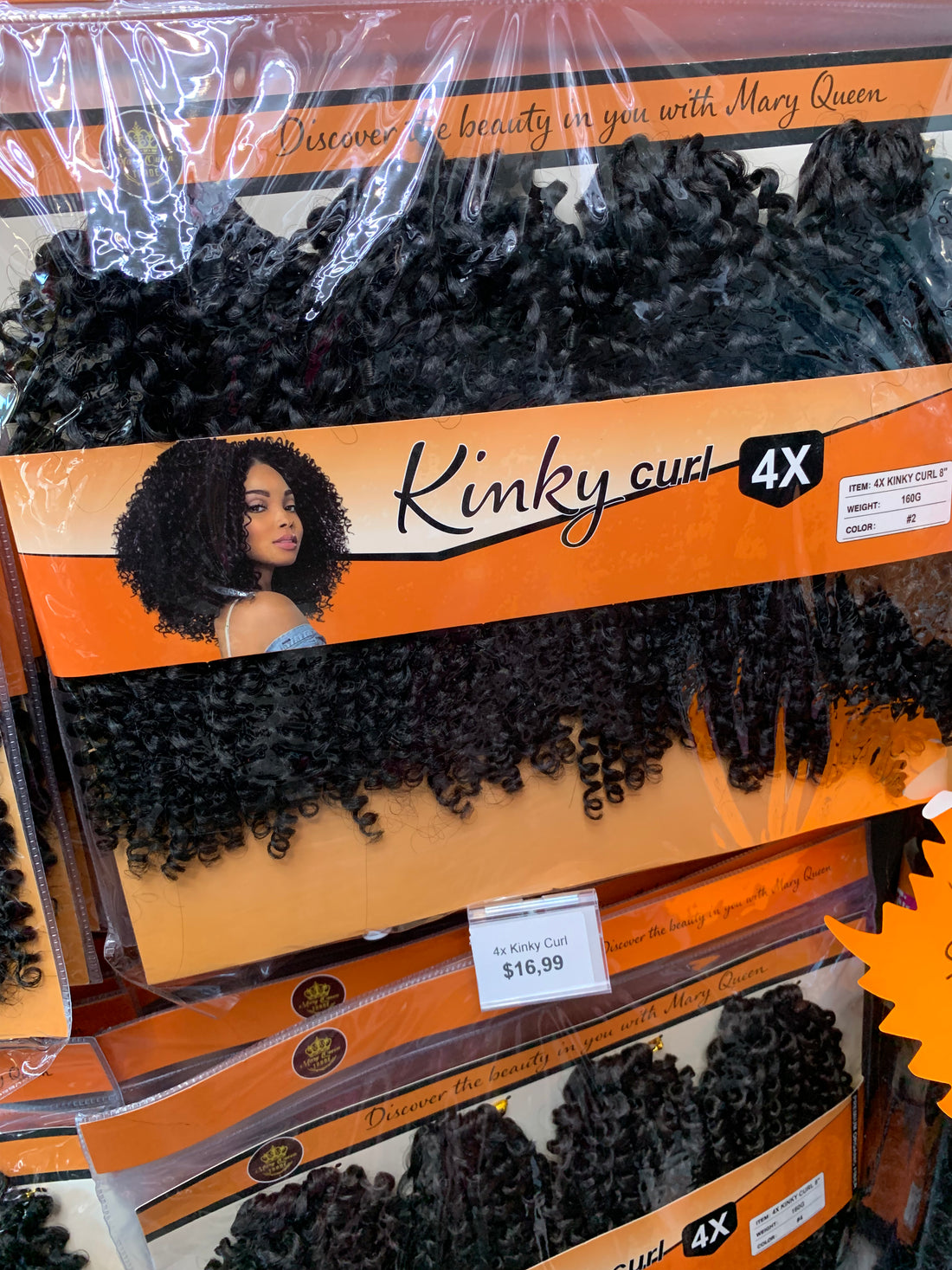 4x Kinky Curl - Box Deal