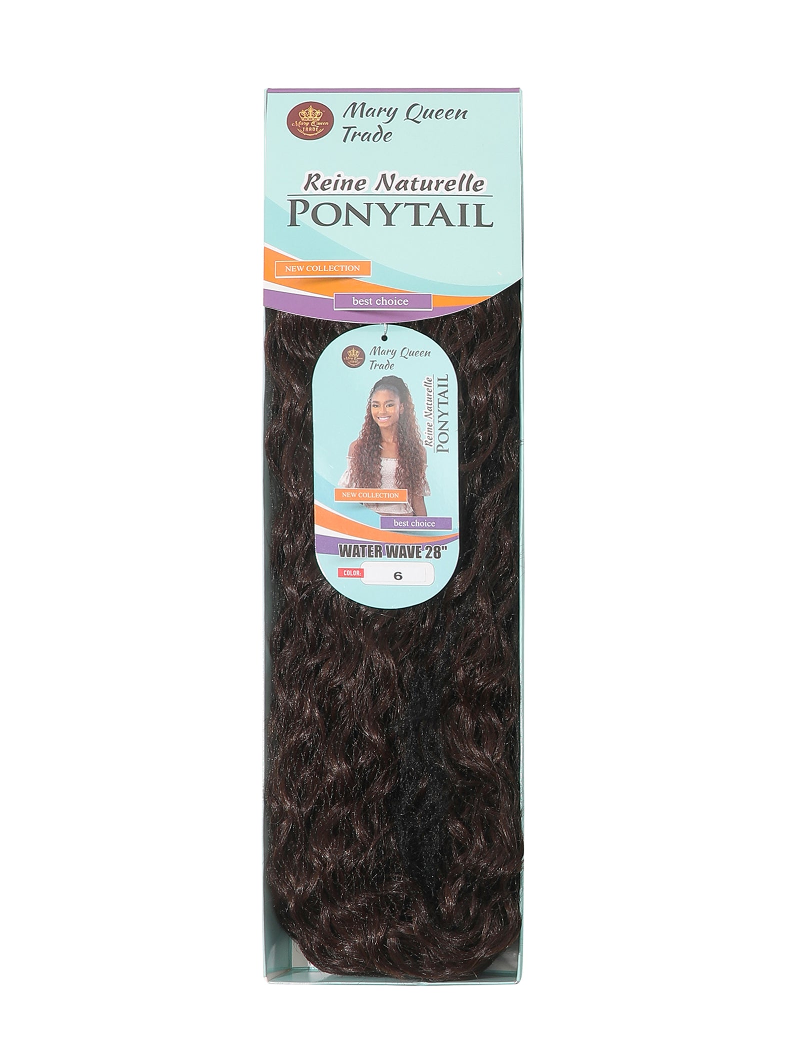 Ponytails Water Wave 28" - Wholesale