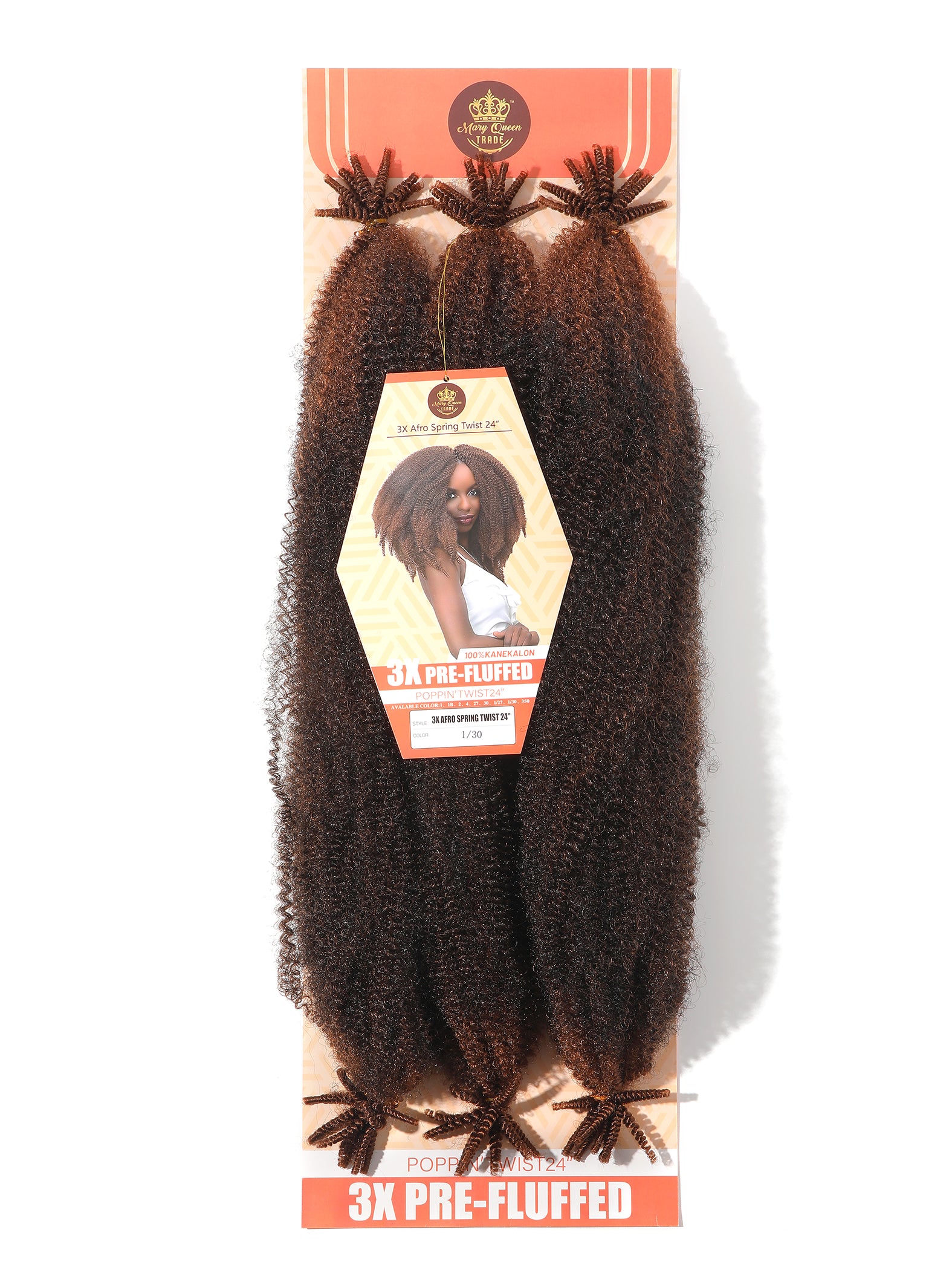 3X AFRO SPRING TWIST 24"