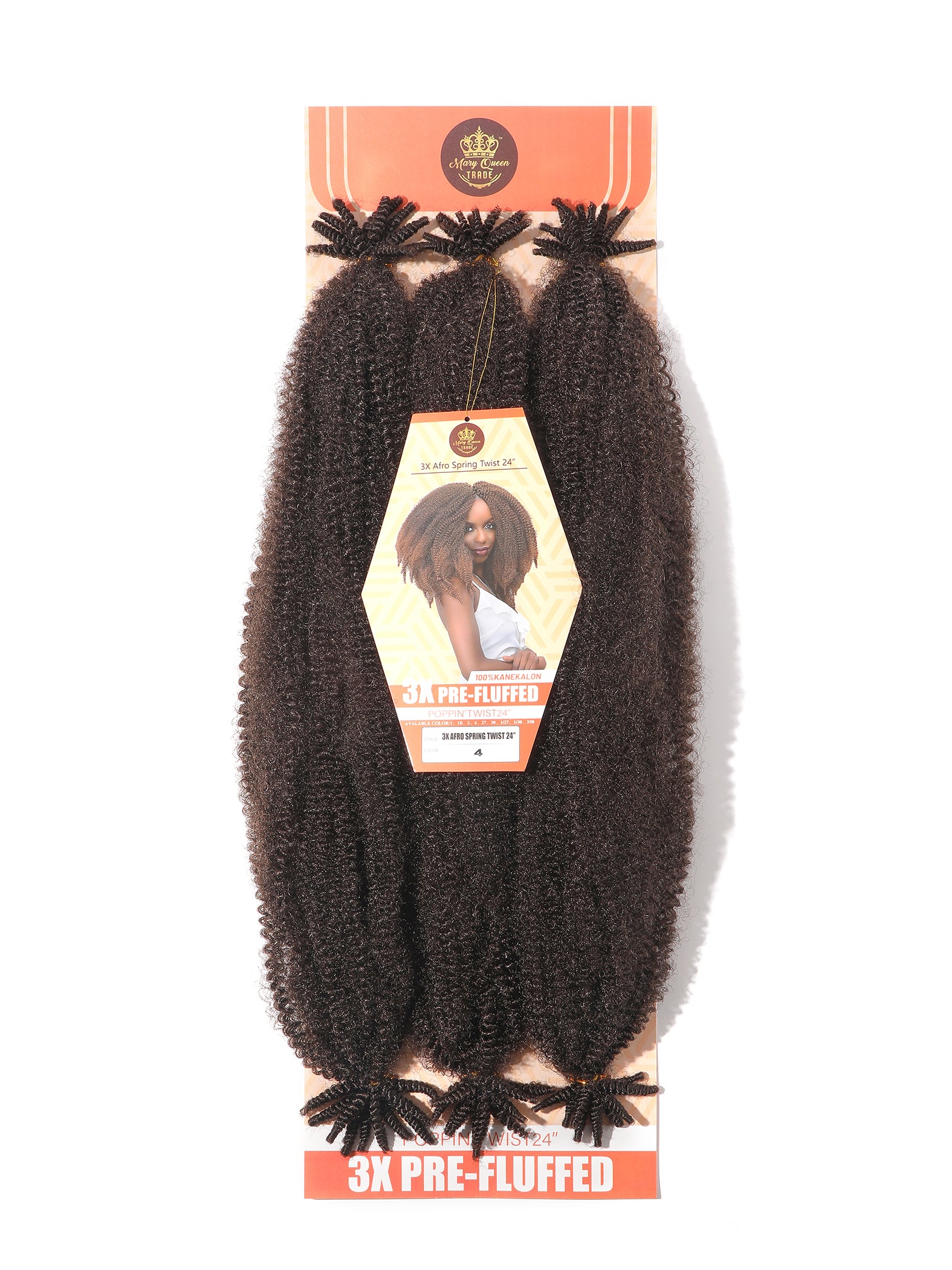 3X AFRO SPRING TWIST 24"
