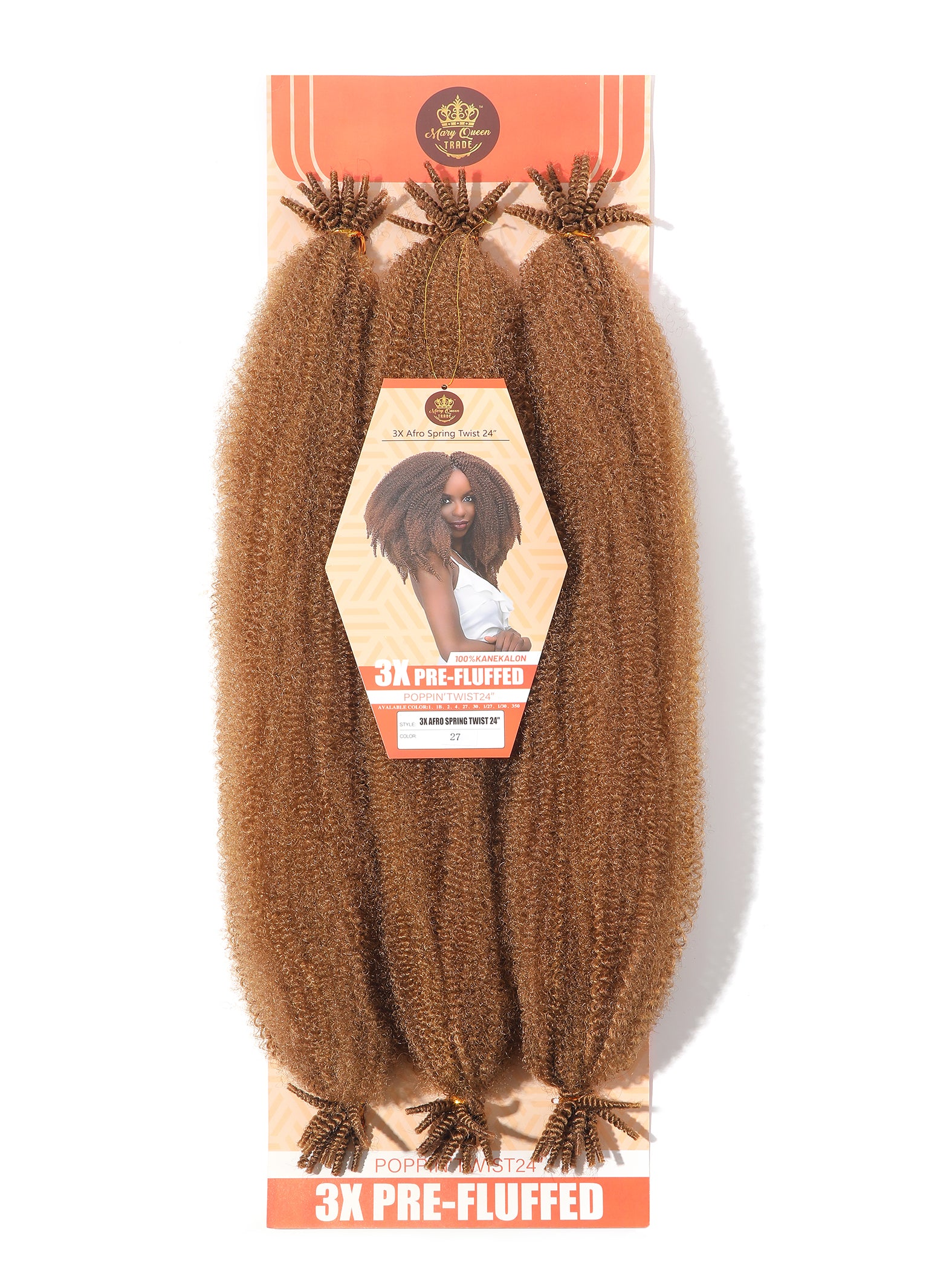 3X AFRO SPRING TWIST 24"