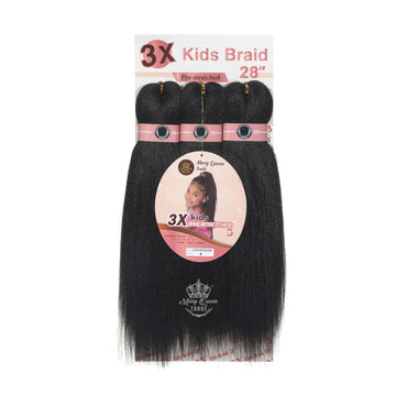 3X Kids Braids Pre-Stretched 28"