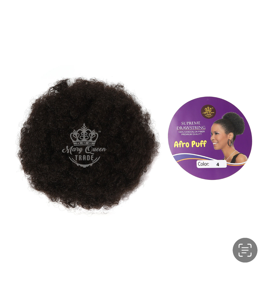 Afro Puff Ponytail