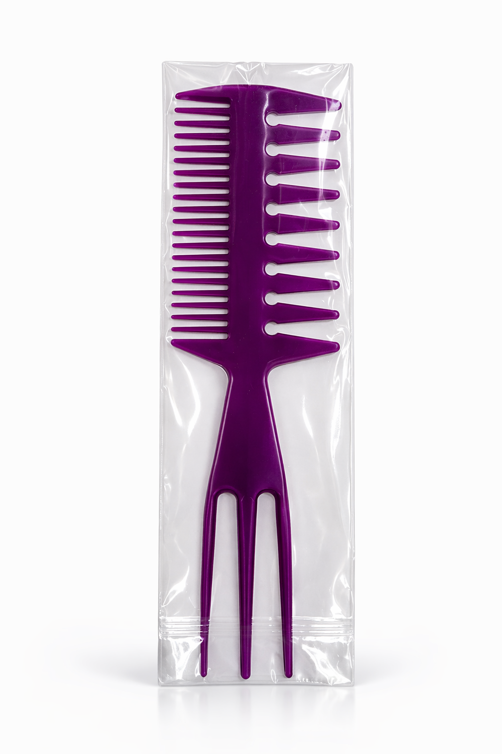 3-Way Hair Pick Comb – Professional Sectioning & Detangling Comb