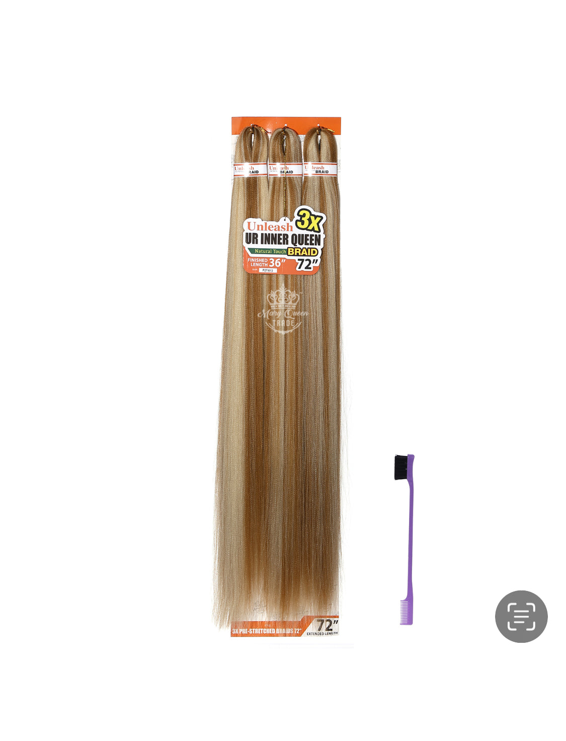 3X Tresse pré-étirée 72"