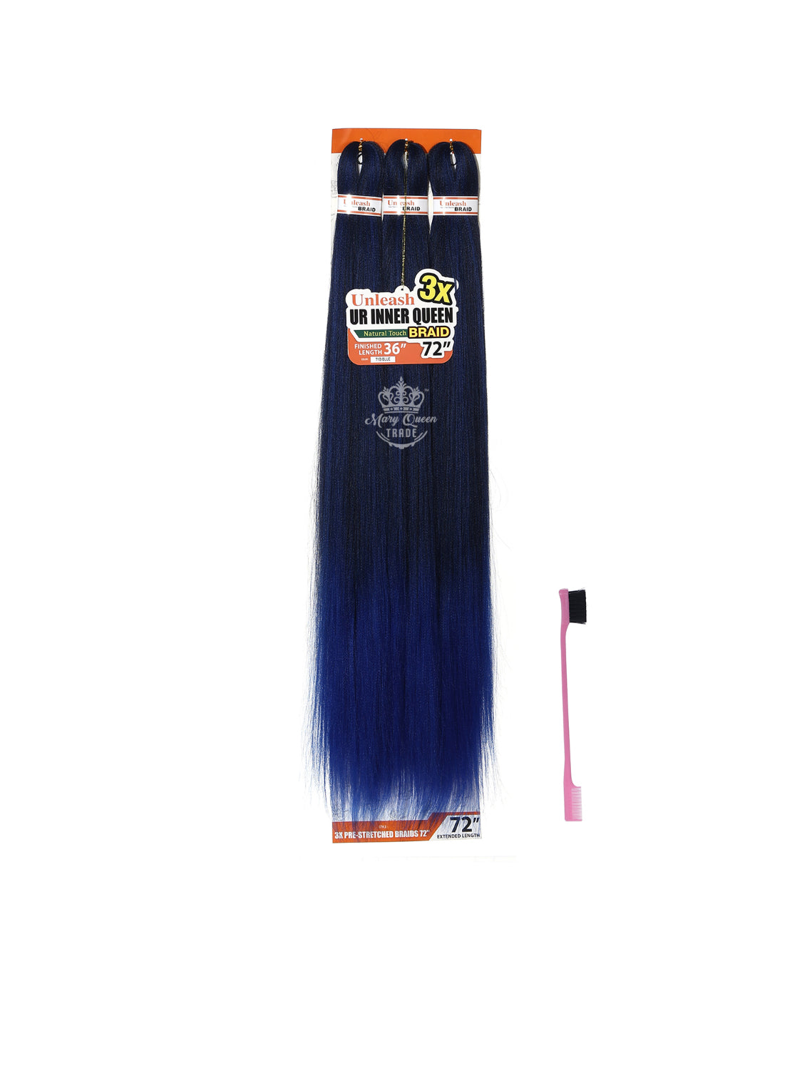 3X Tresse pré-étirée 72"