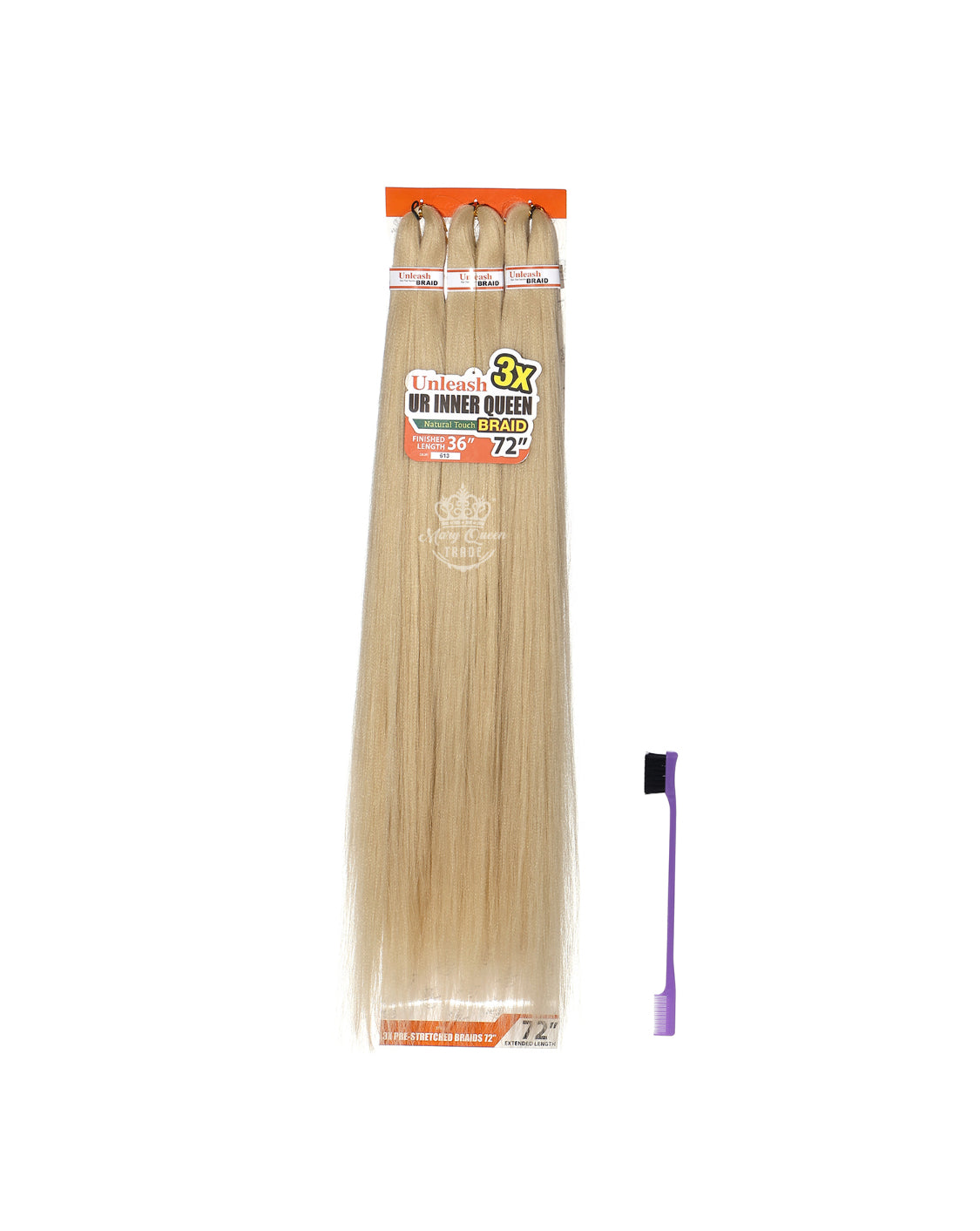 3X Tresse pré-étirée 72"