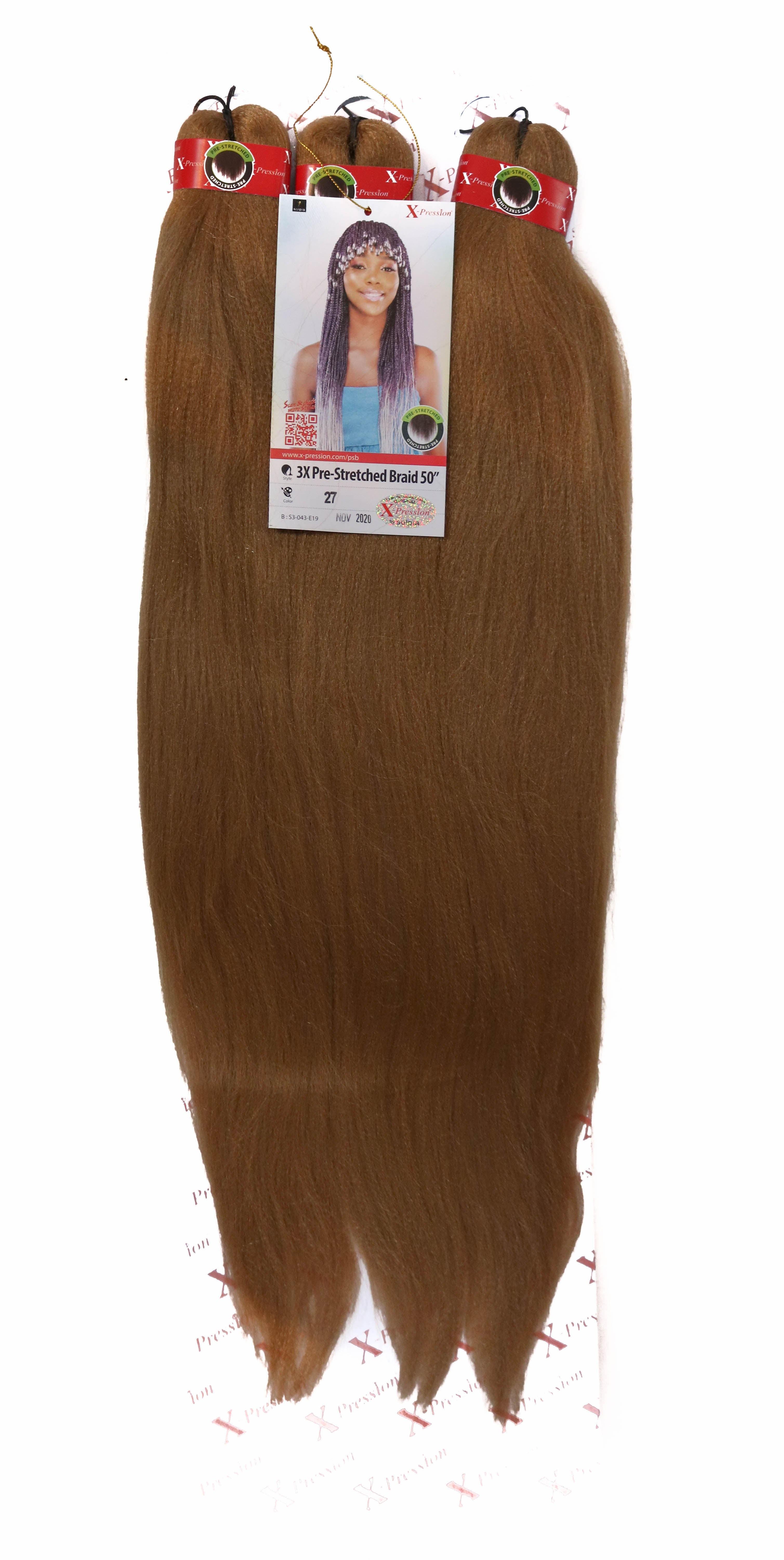X-pression 3X Pre-Stretched Braid
