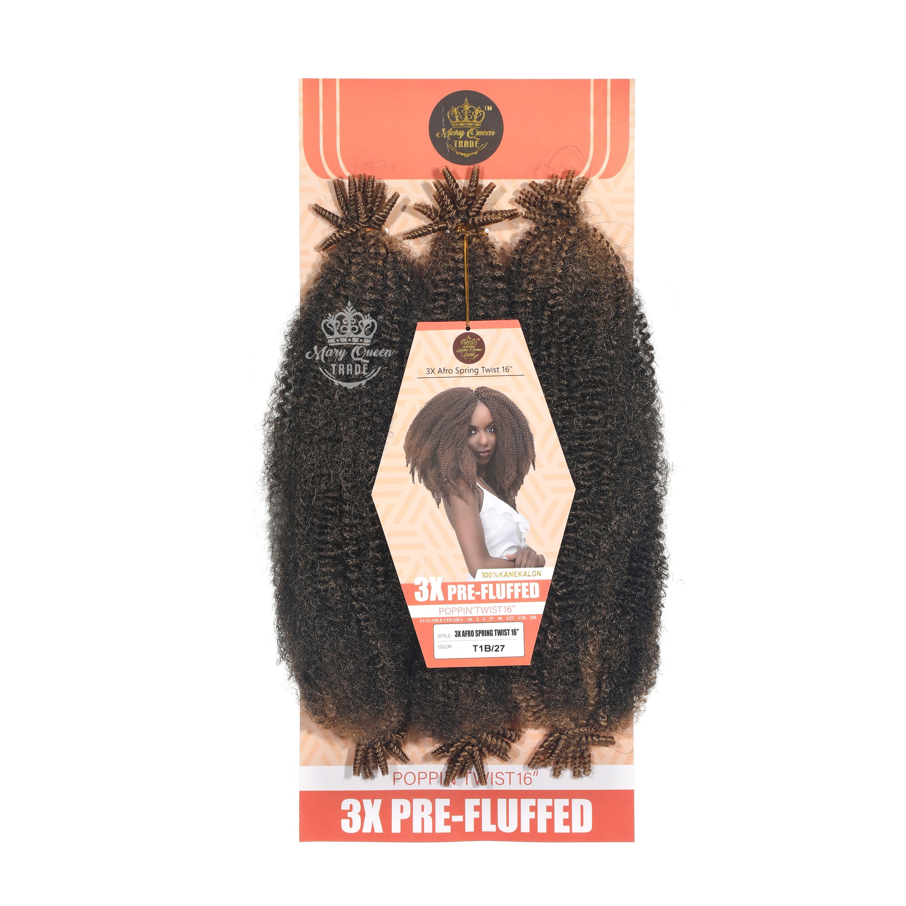 3X AFRO SPRING TWIST 16"