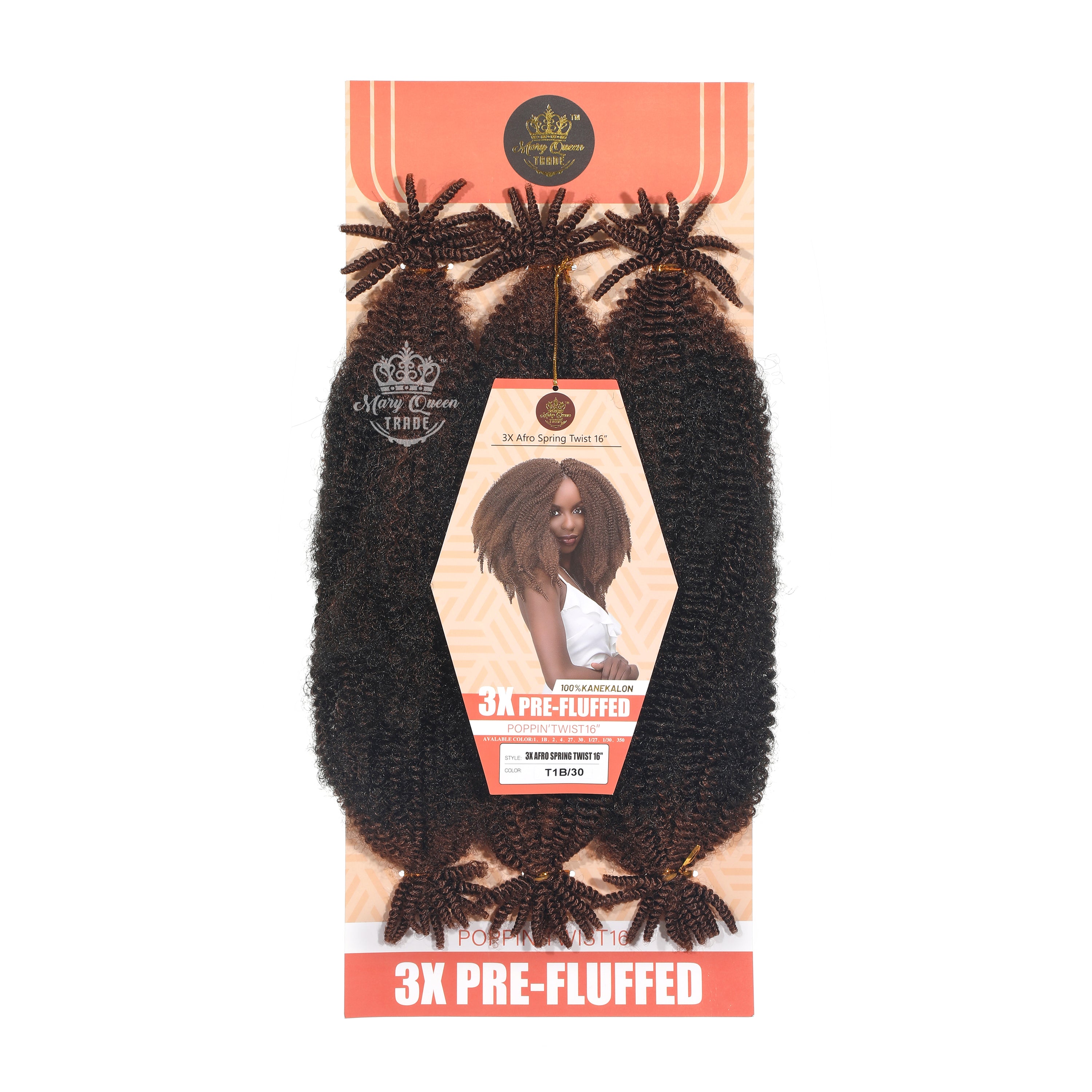 3X AFRO SPRING TWIST 16"