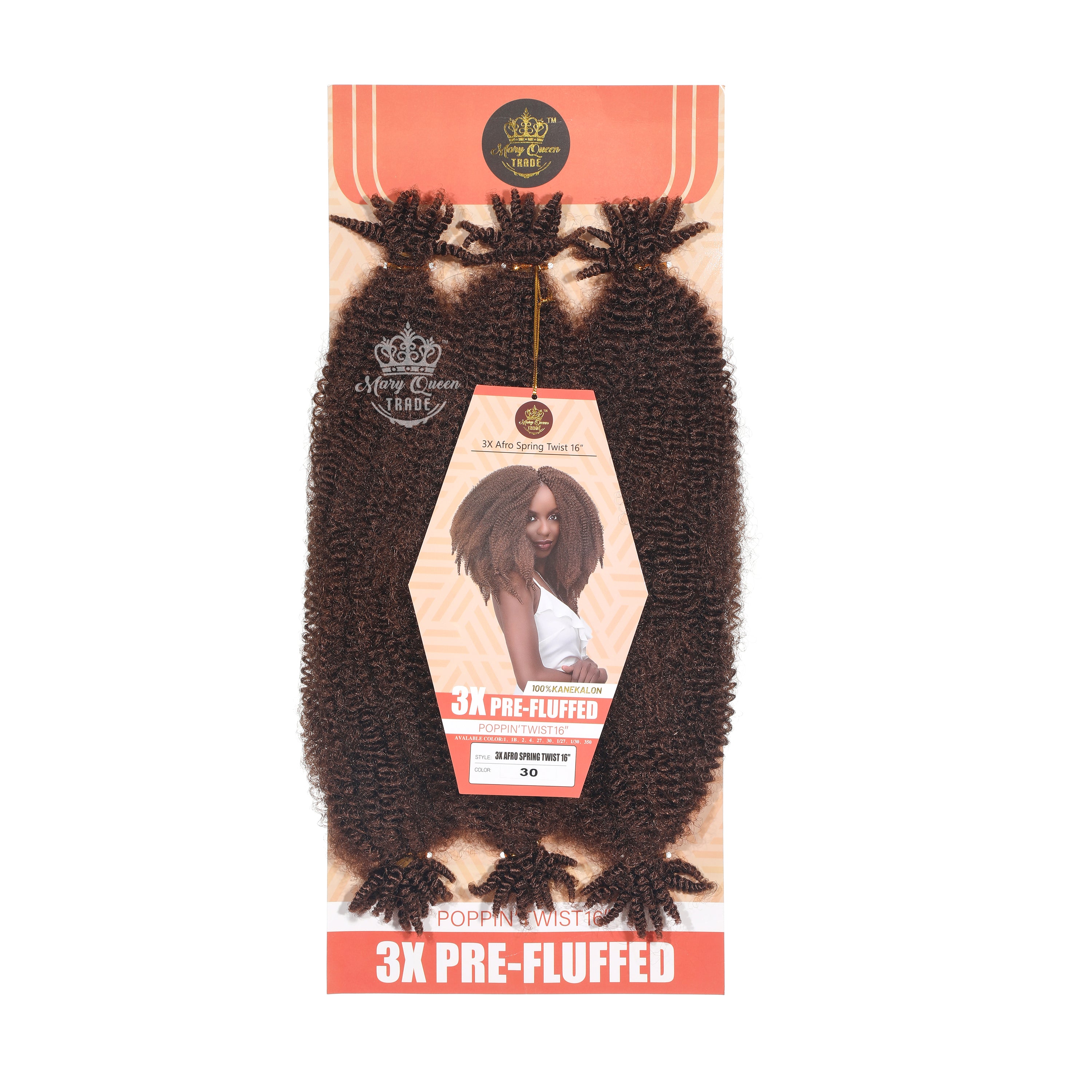 3X AFRO SPRING TWIST 16"