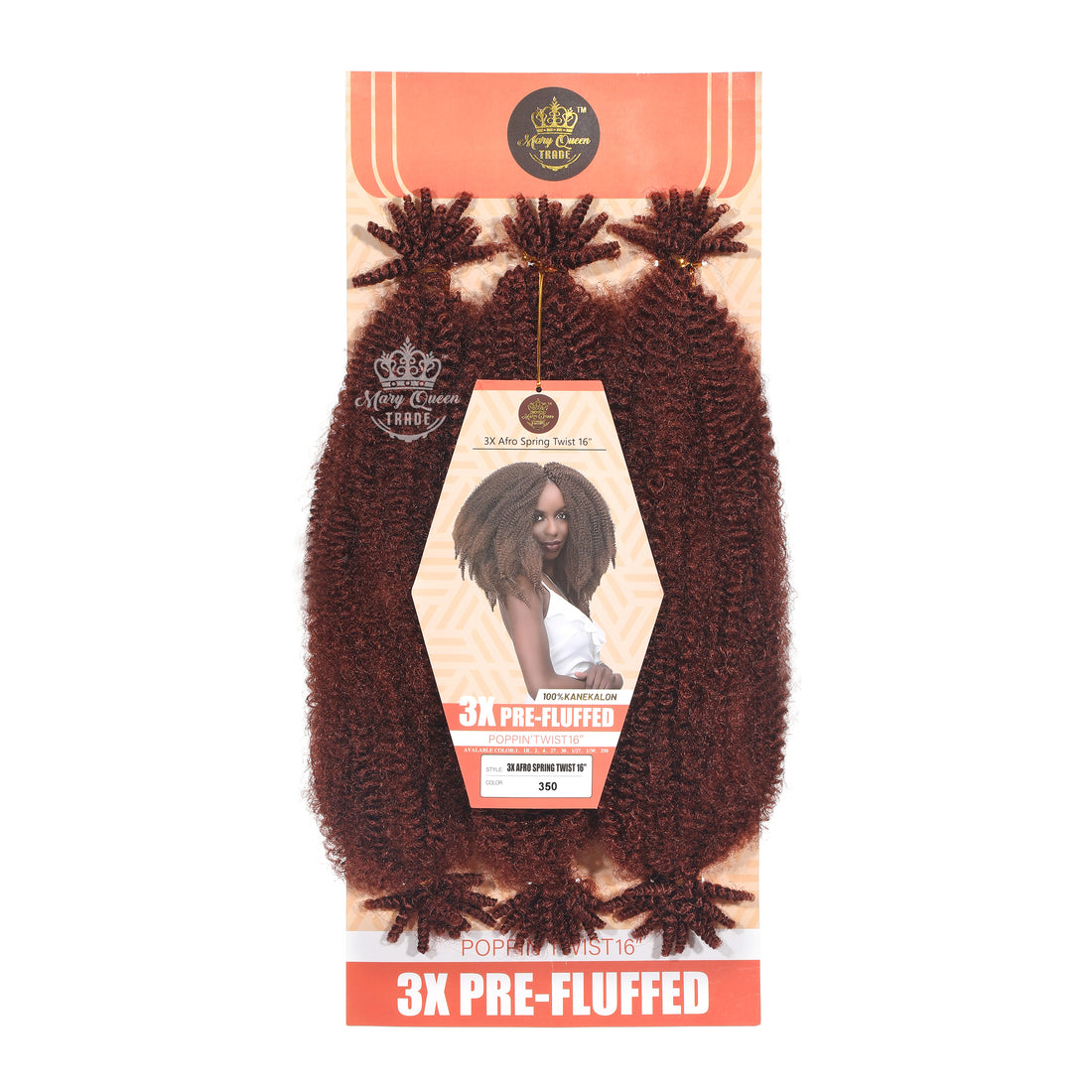 Afro Spring Twist 16" - Wholesale