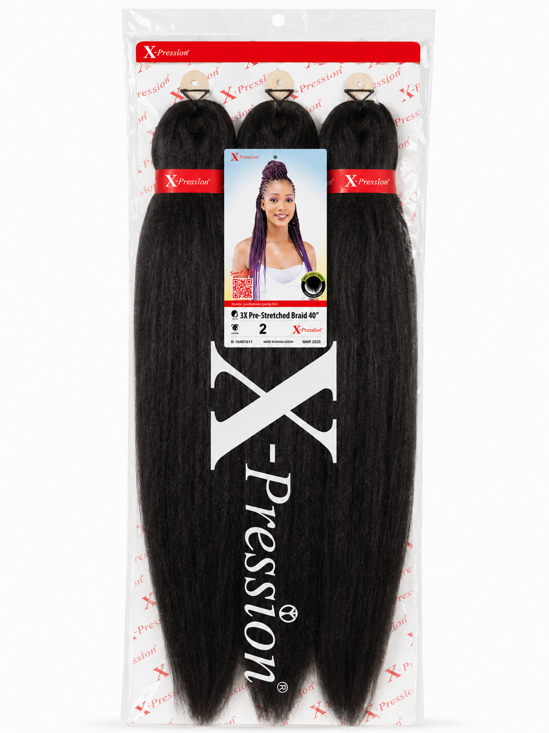 3X Pre-Stretched Braid 40"