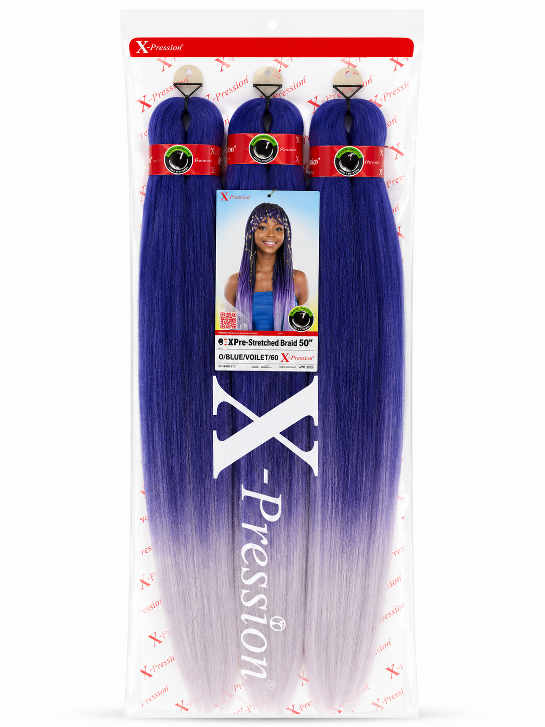 3X Pre-Stretched Braid 50" - Wholesale