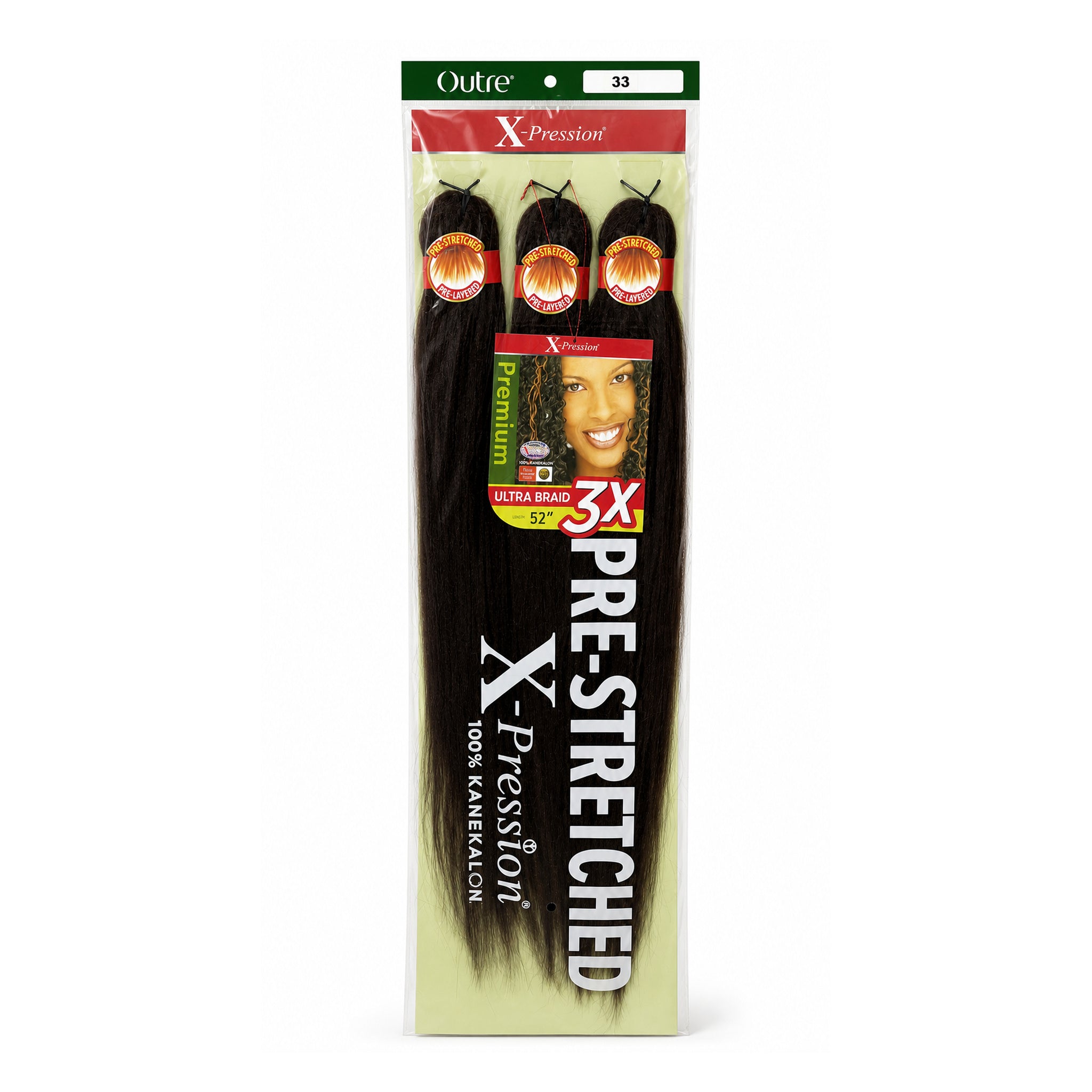 Outre X-Pression 3X Pre-Stretched Ultra Braid 52"