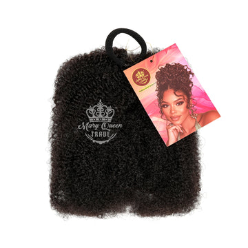 Mary Queen BioProtein™ 4C Curly Texture Ponytail – 18"