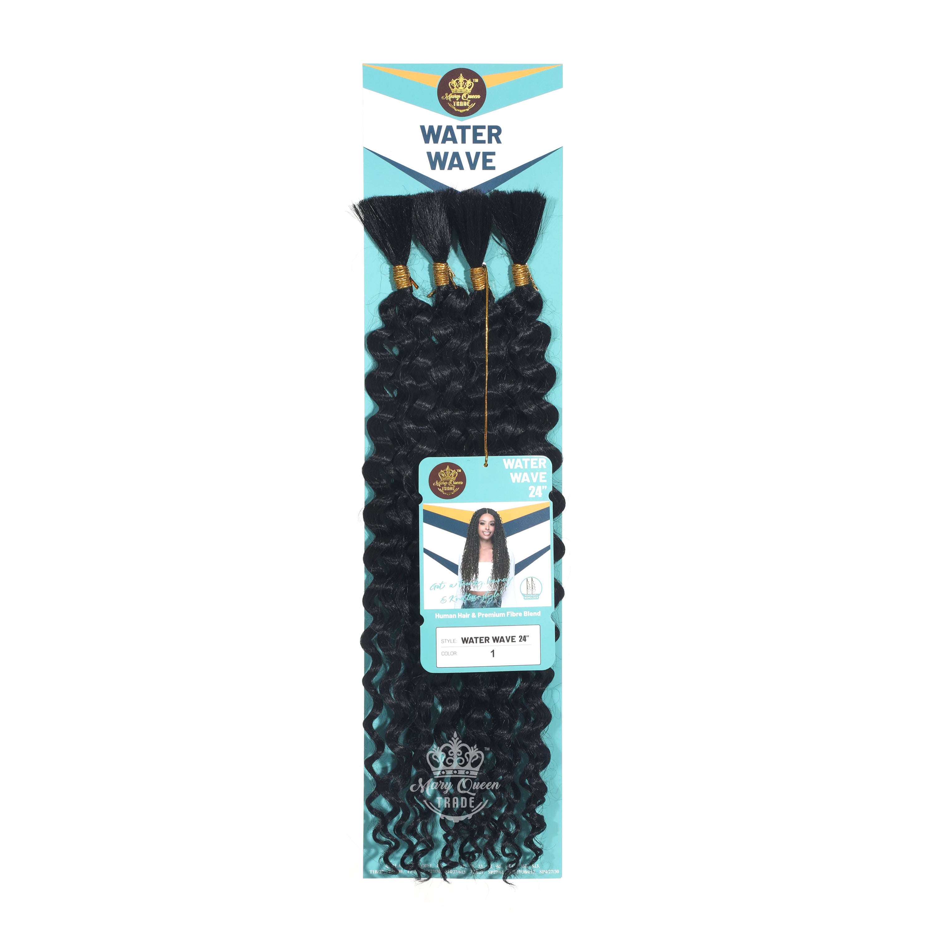4X Water Wave 24" Boho Braiding Hair – Mary Queen Trade