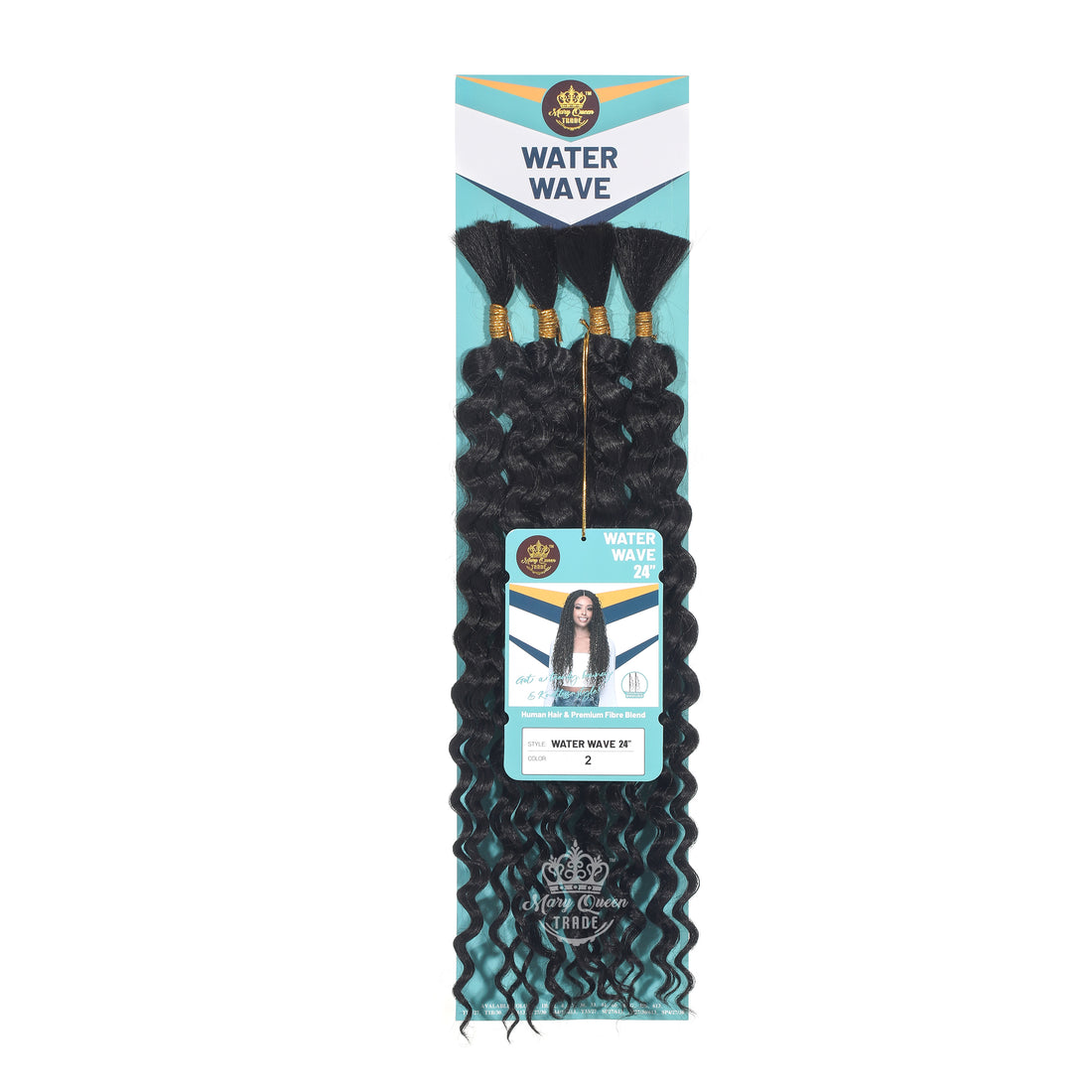 4X Water Wave 24" Boho Braiding Hair – Mary Queen Trade