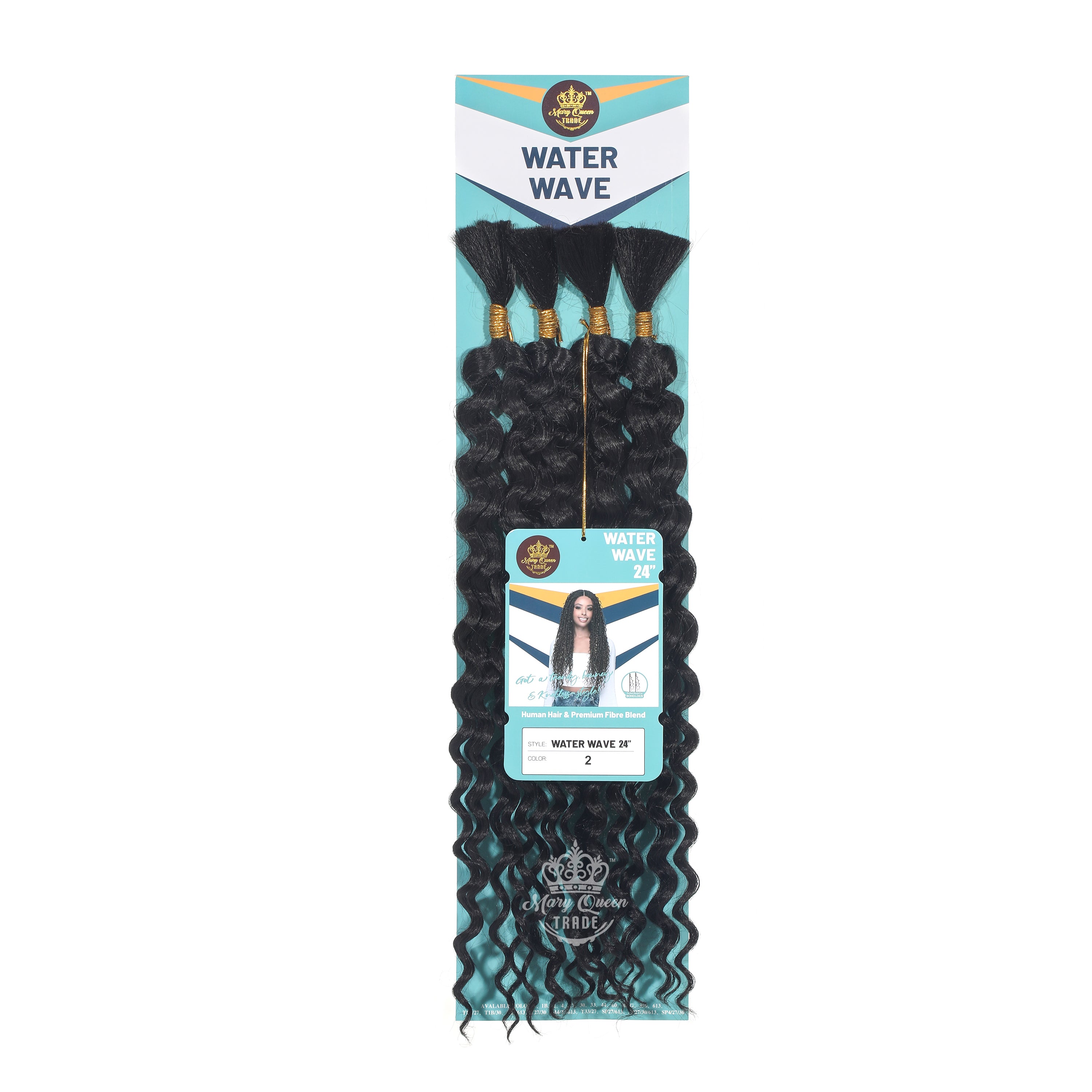 4X Water Wave 24" Boho Braiding Hair – Mary Queen Trade