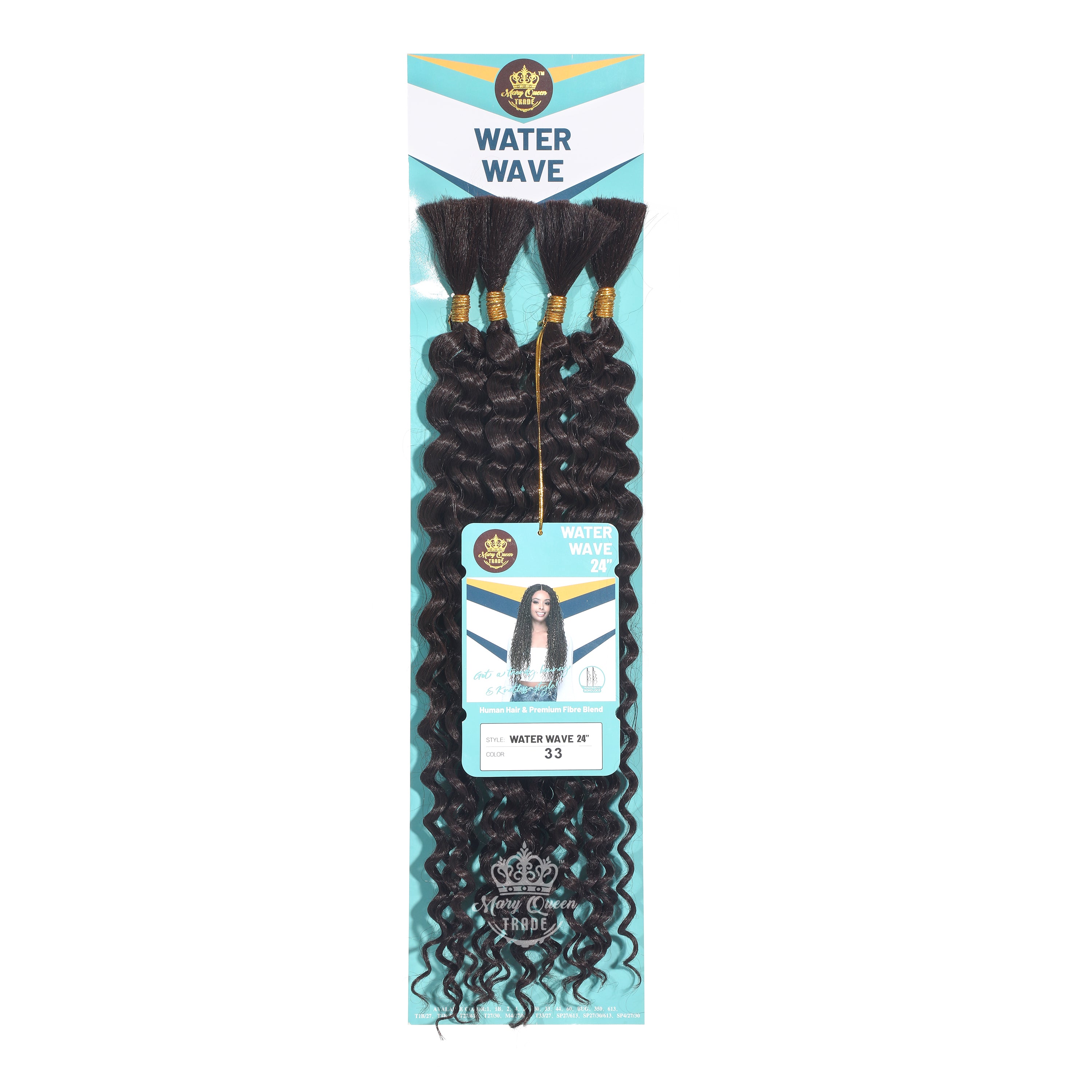 4X Water Wave 24" Boho Braiding Hair – Mary Queen Trade