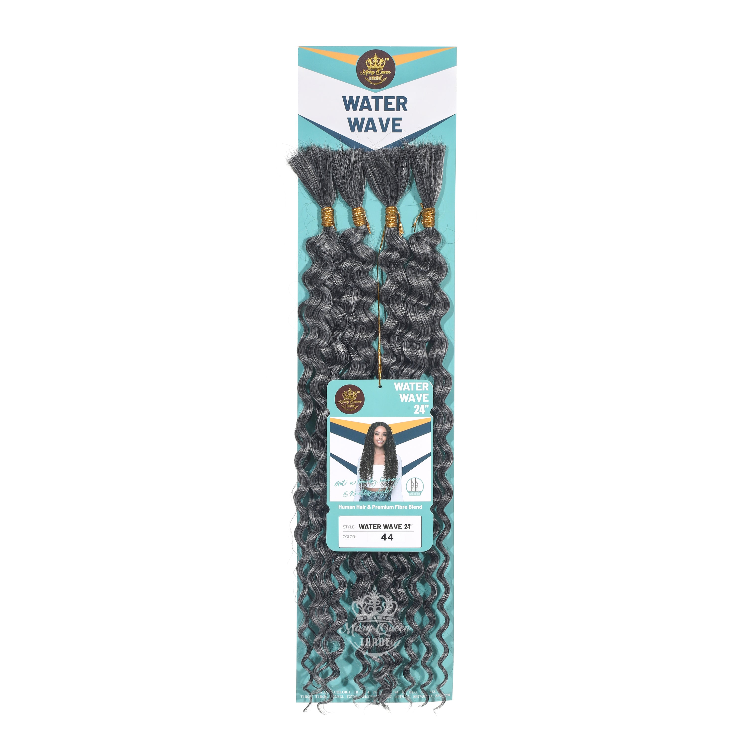 4X Water Wave 24" Boho Braiding Hair – Mary Queen Trade