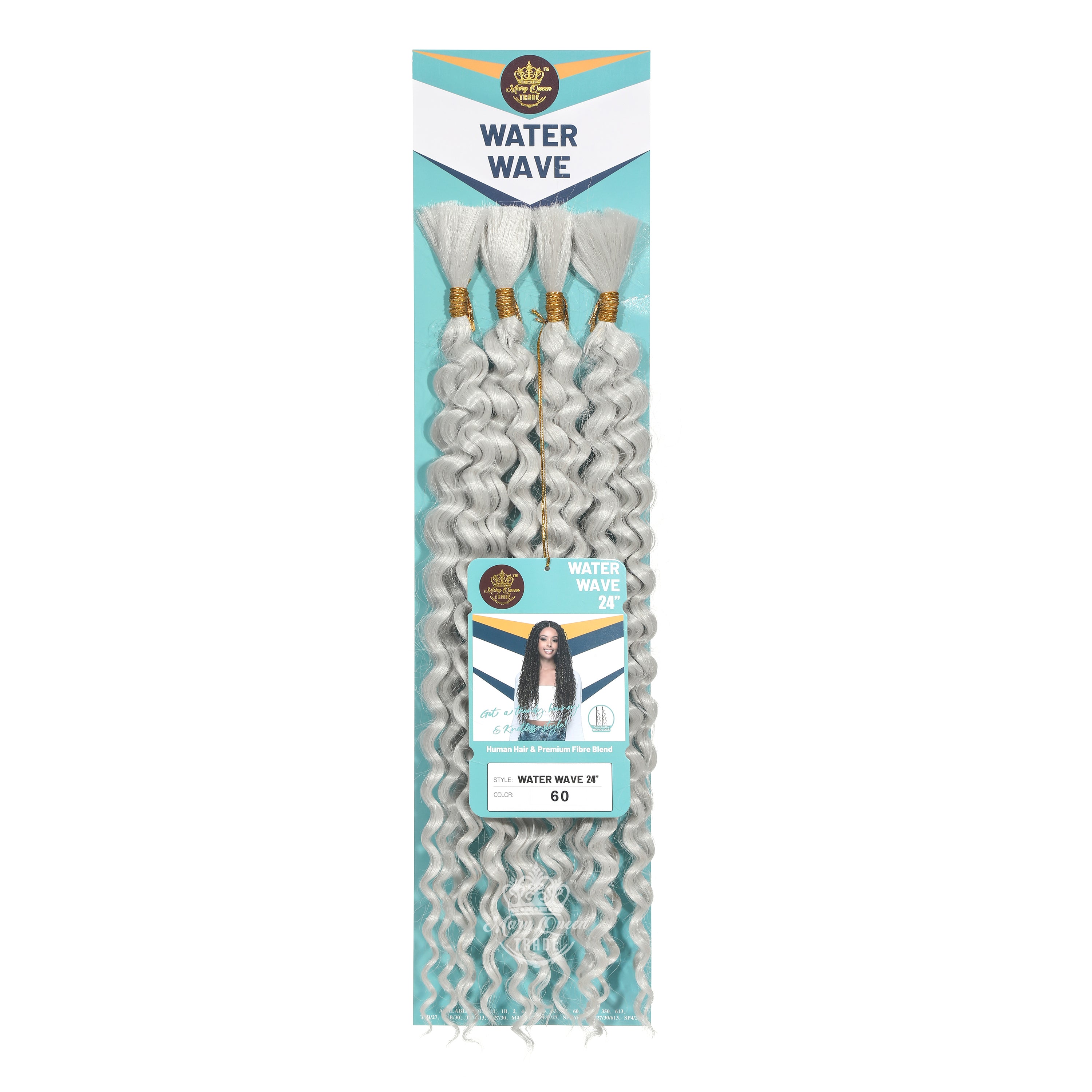4X Water Wave 24" Boho Braiding Hair – Mary Queen Trade