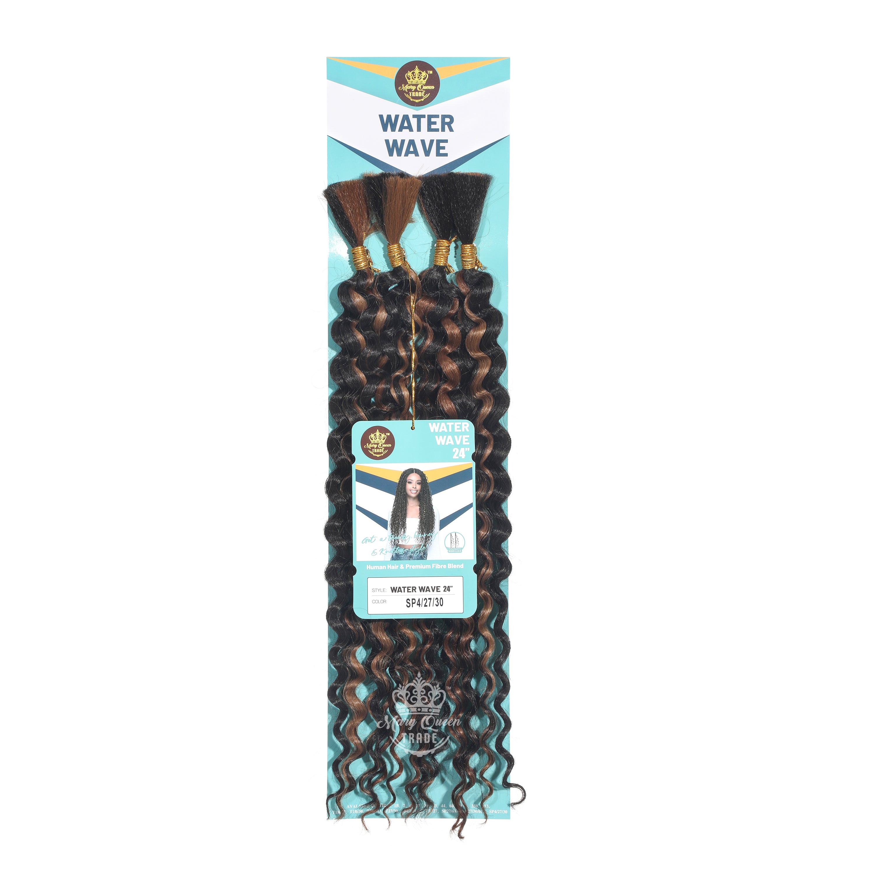 4X Water Wave 24" Boho Braiding Hair – Mary Queen Trade