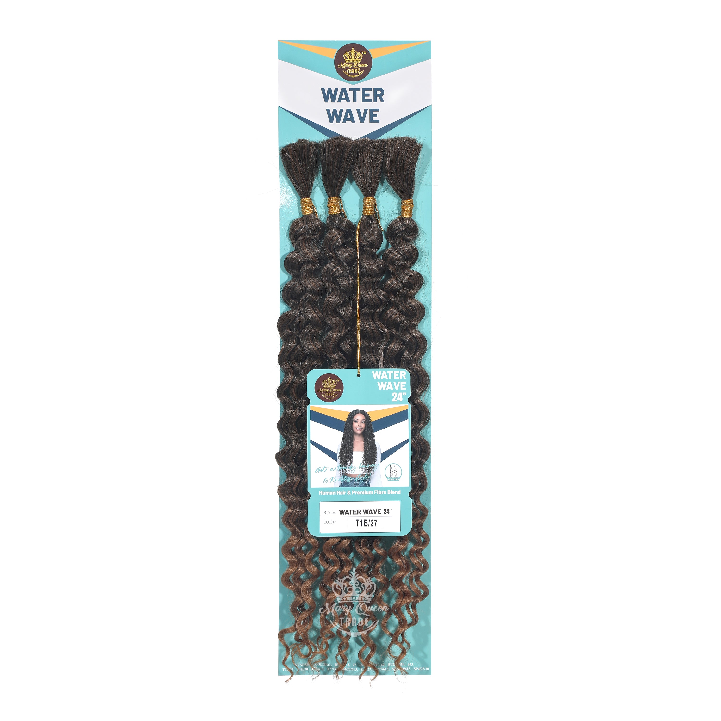 4X Water Wave 24" Boho Braiding Hair – Mary Queen Trade
