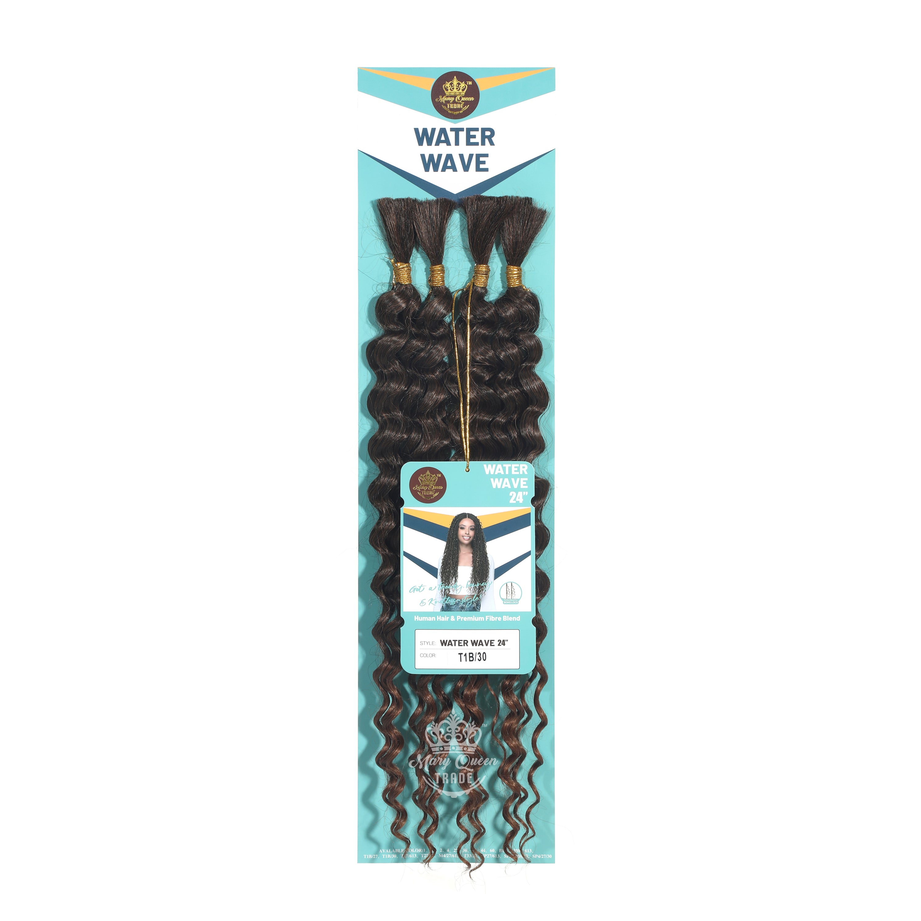 4X Water Wave 24" Boho Braiding Hair – Mary Queen Trade