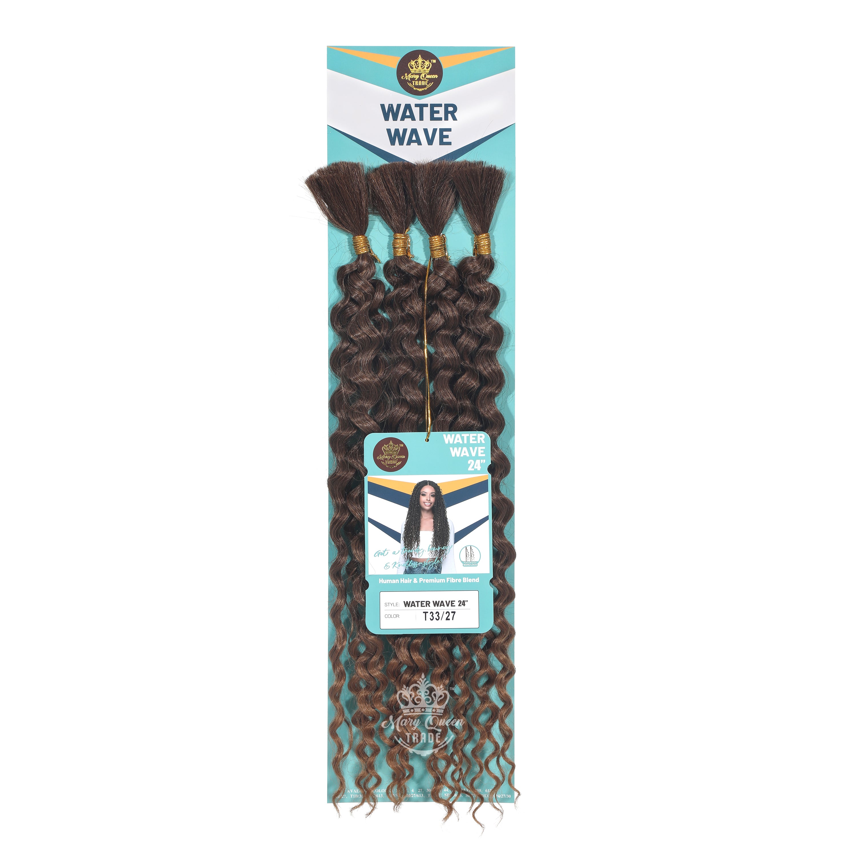 4X Water Wave 24" Boho Braiding Hair – Mary Queen Trade