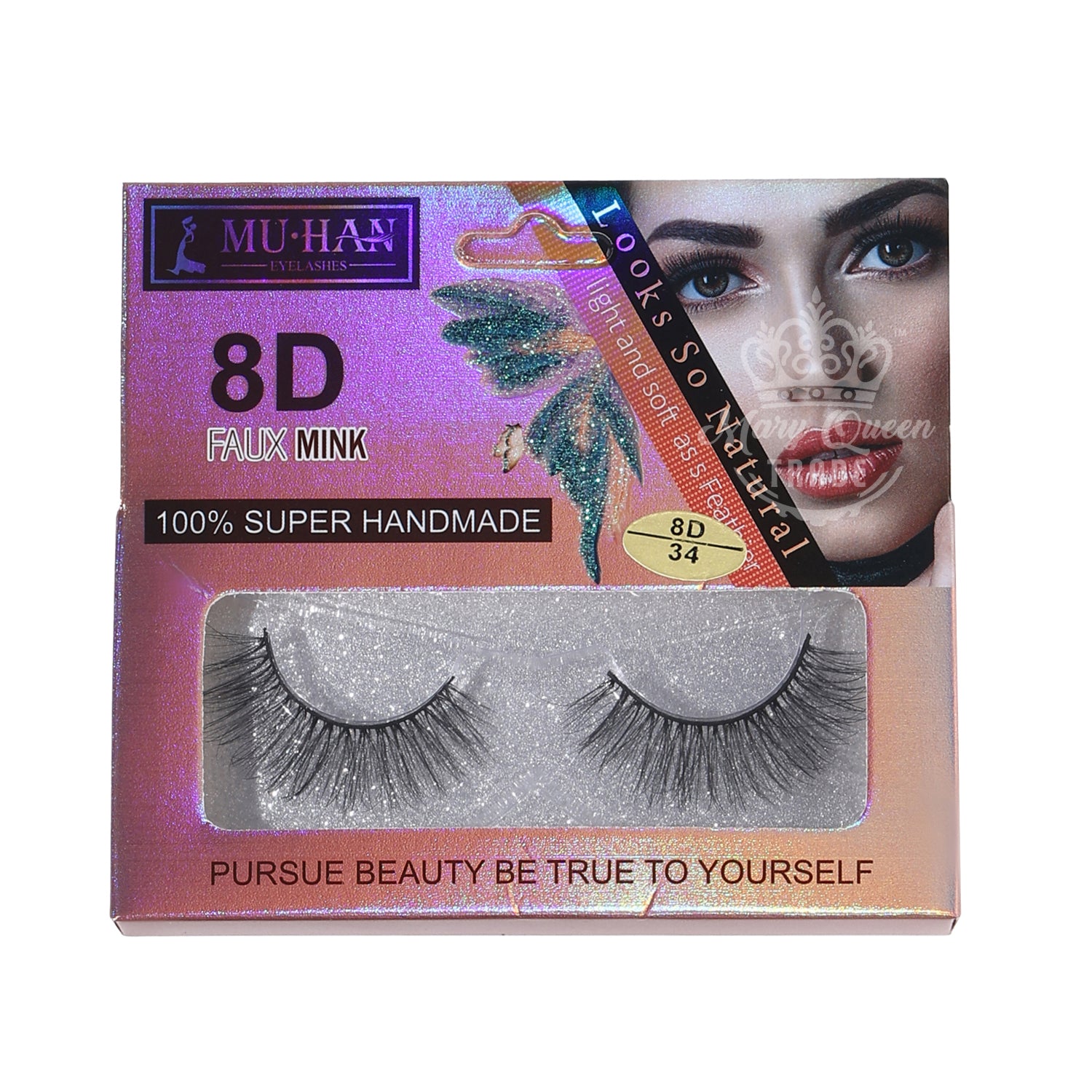 8D Faux Mink Eyelashes (12 Pcs) - Wholesale