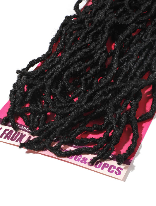 3X Faux Locs 30"