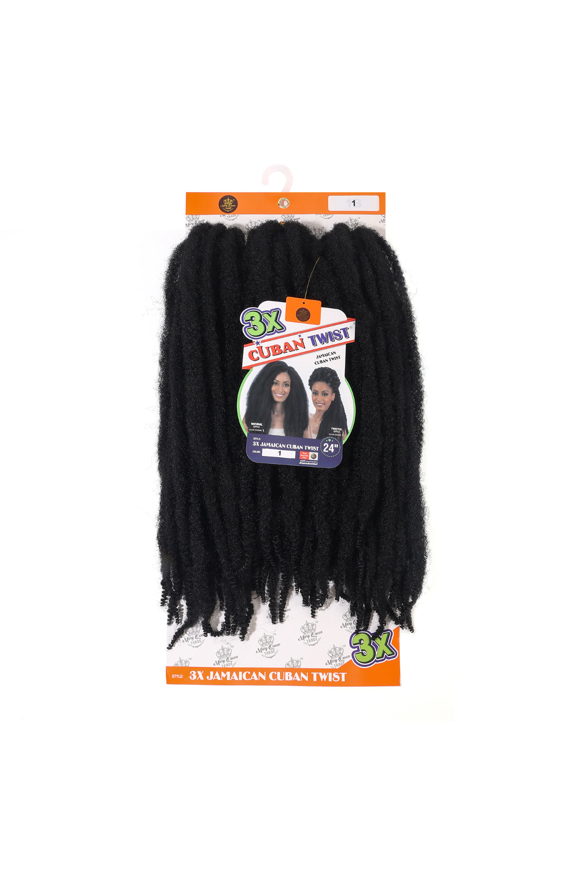 3X Jamaican Cuban Twist 24"