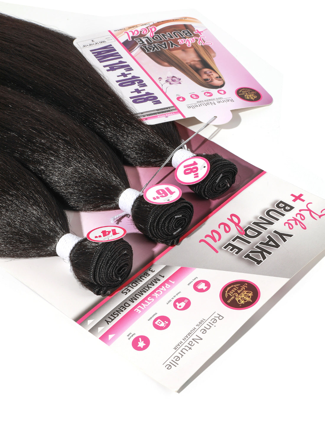 Keke Yaki Bundle 14" 16" 18"