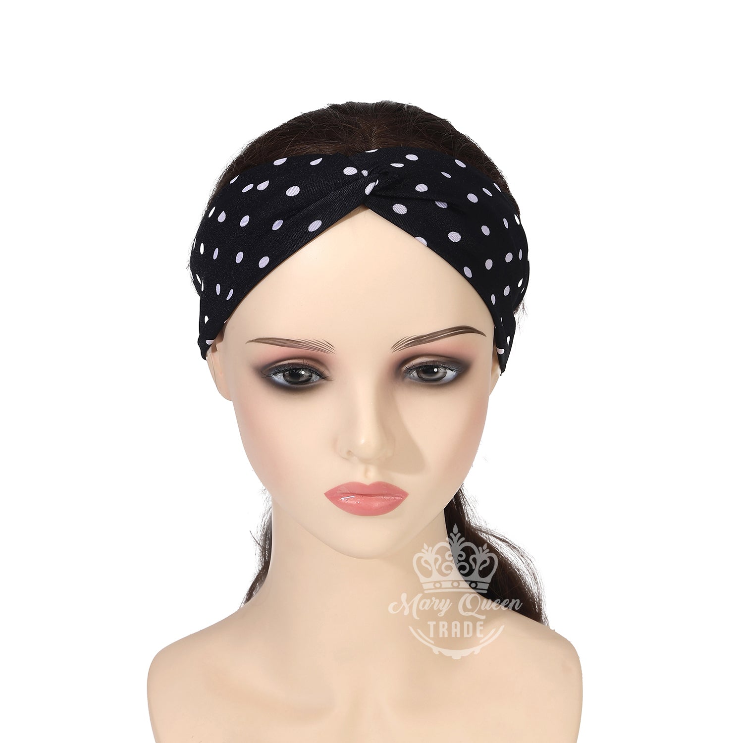 Fouets à cheveux à pois