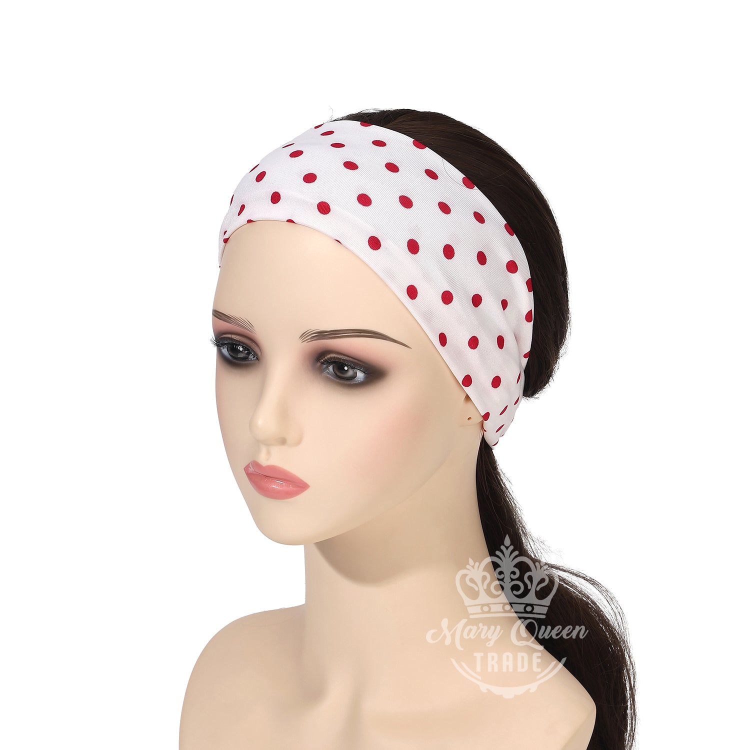 Fouets à cheveux à pois