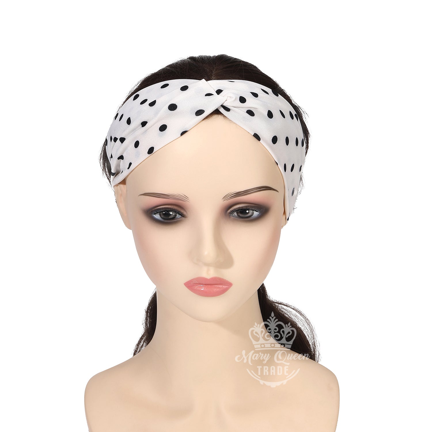 Fouets à cheveux à pois