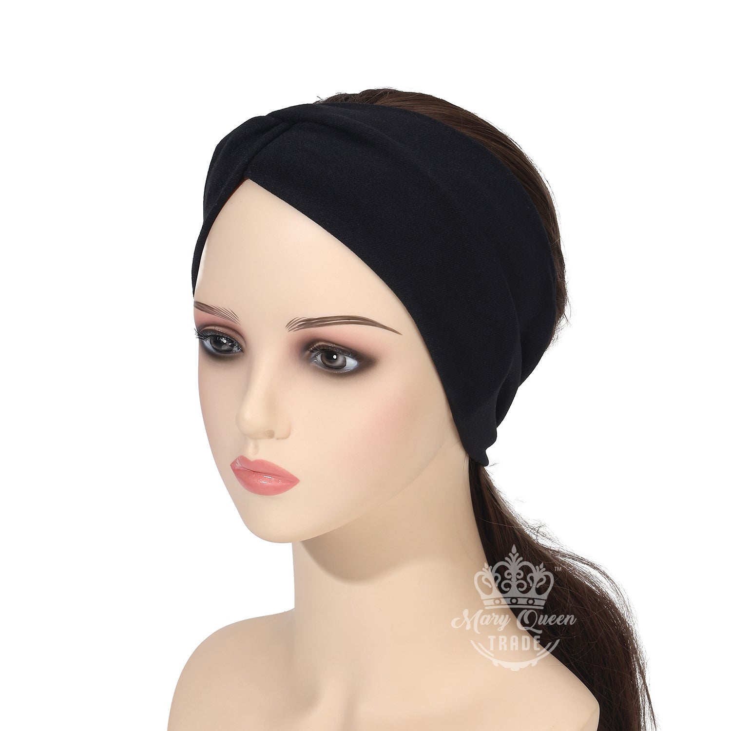 Bandes de cheveux nouées