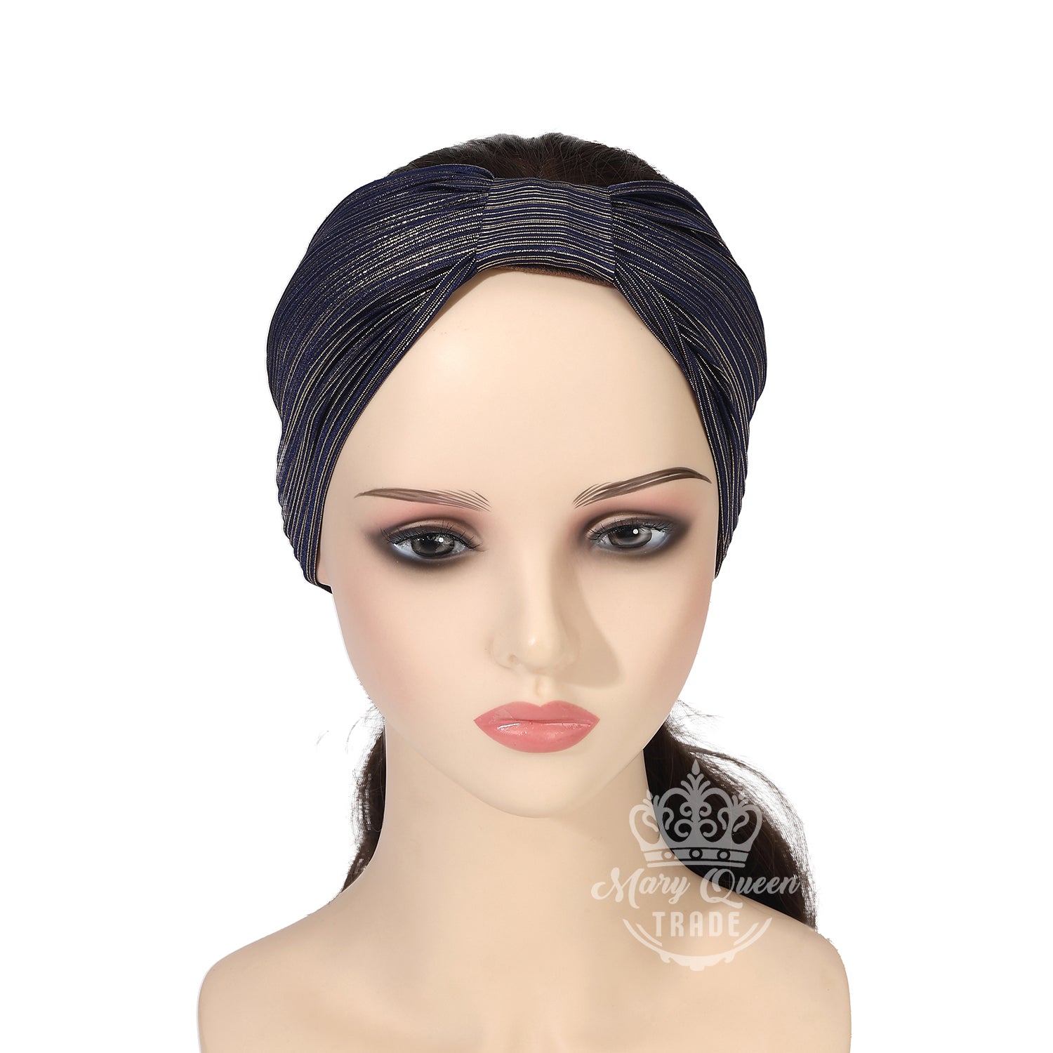 Bandes de cheveux nouées