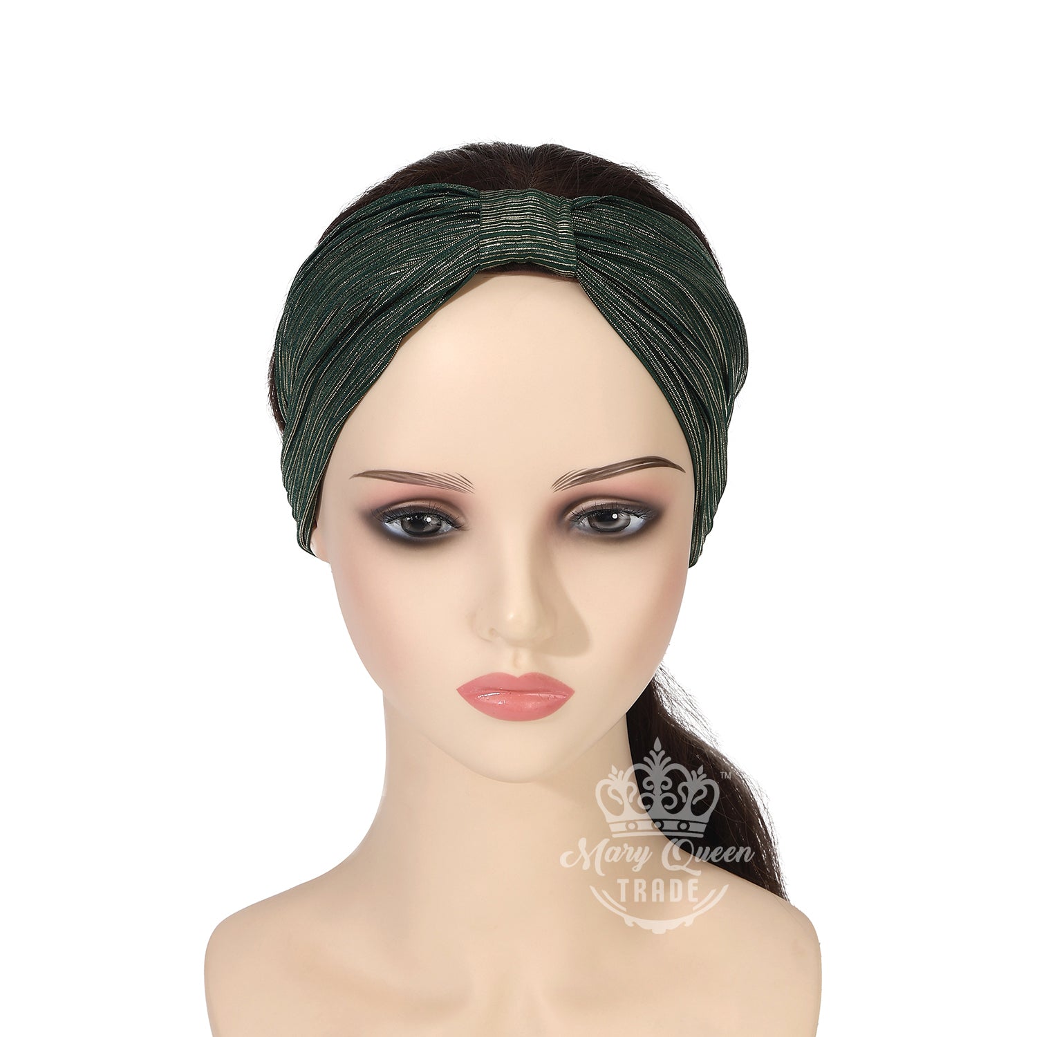 Bandes de cheveux nouées